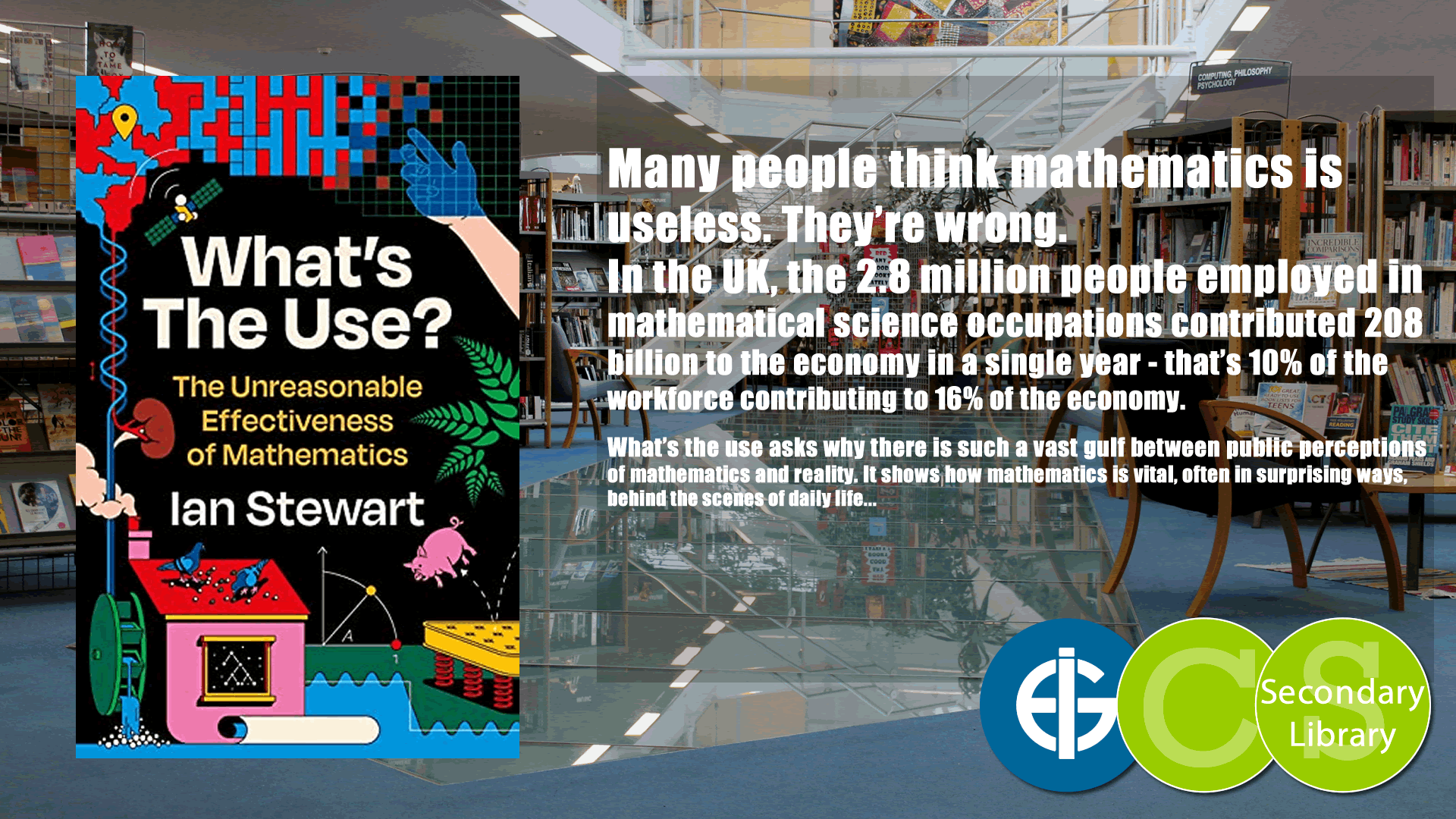 WHAT’S THE USE? / Ian Stewart