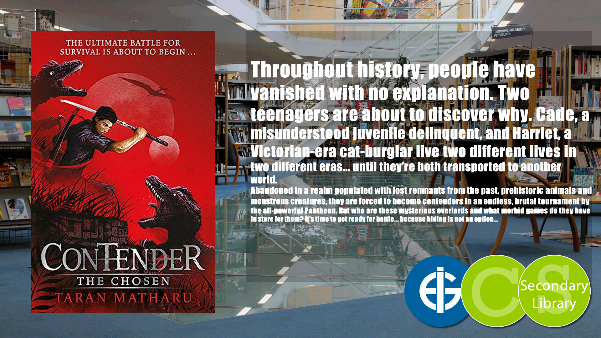 CONTENDER / Taran Matharu