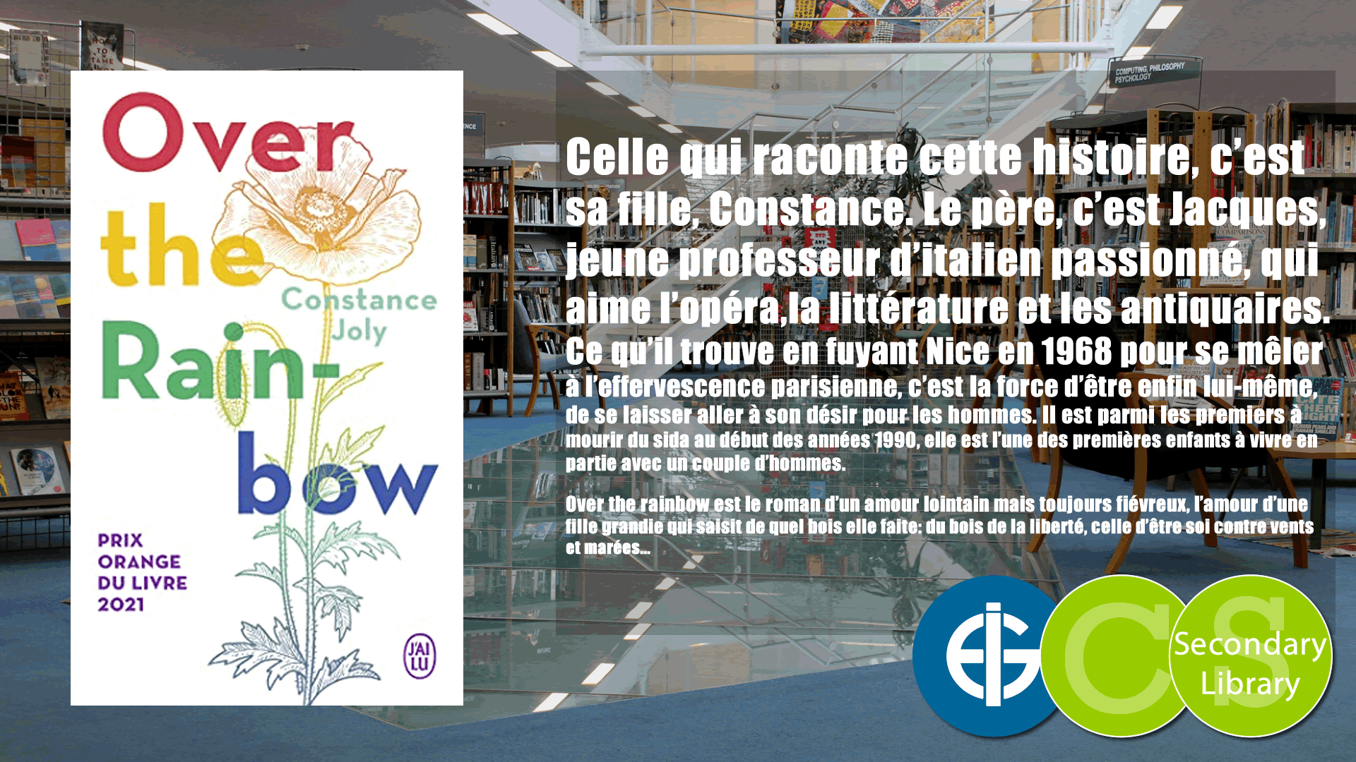 OVER THE RAINBOW / Constance Joly