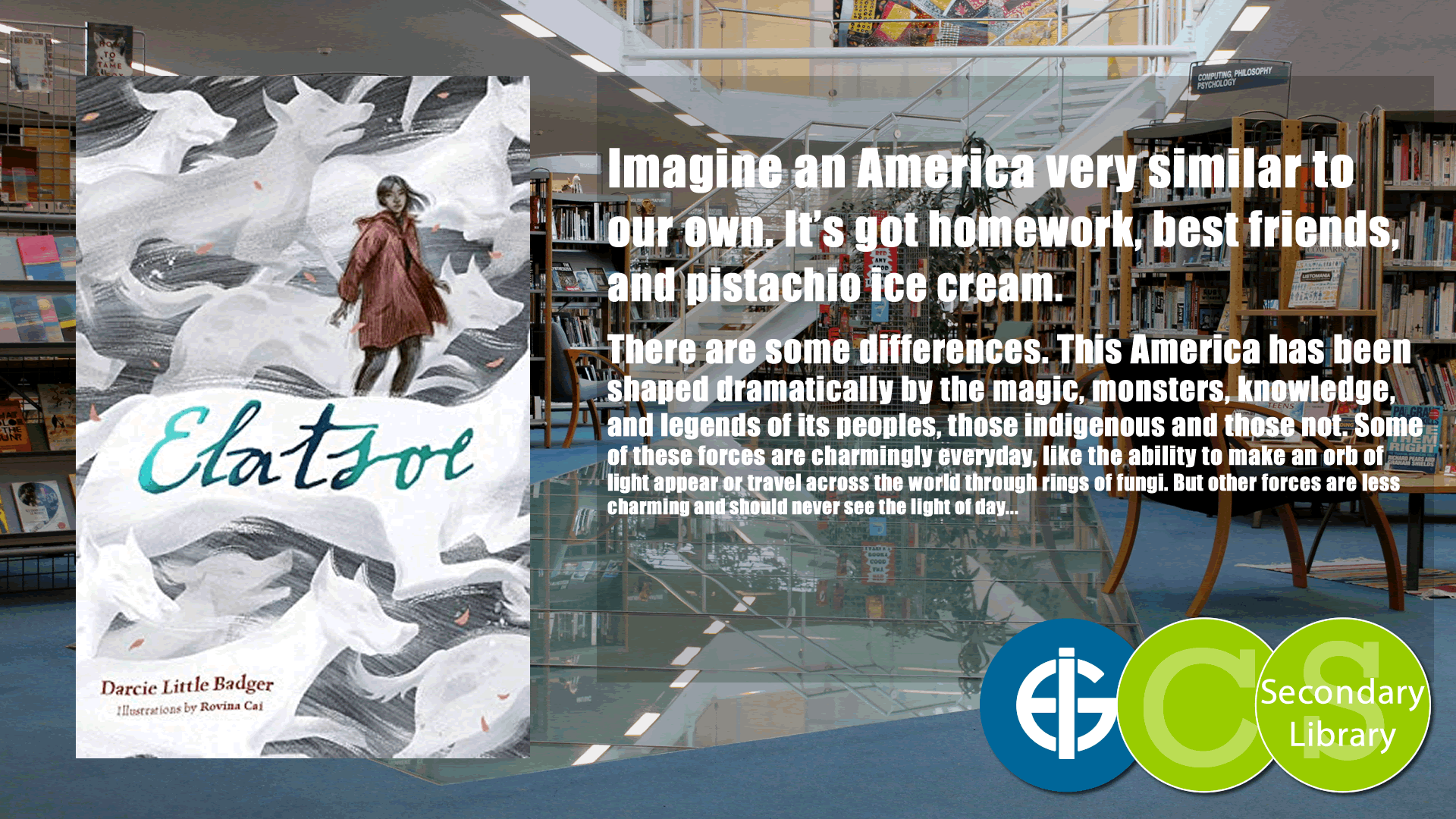 ELATSOE / Darcie Little Badger