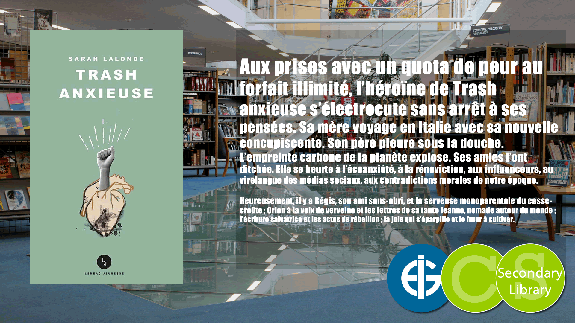 TRASH ANXIEUSE / Sarah Lalonde