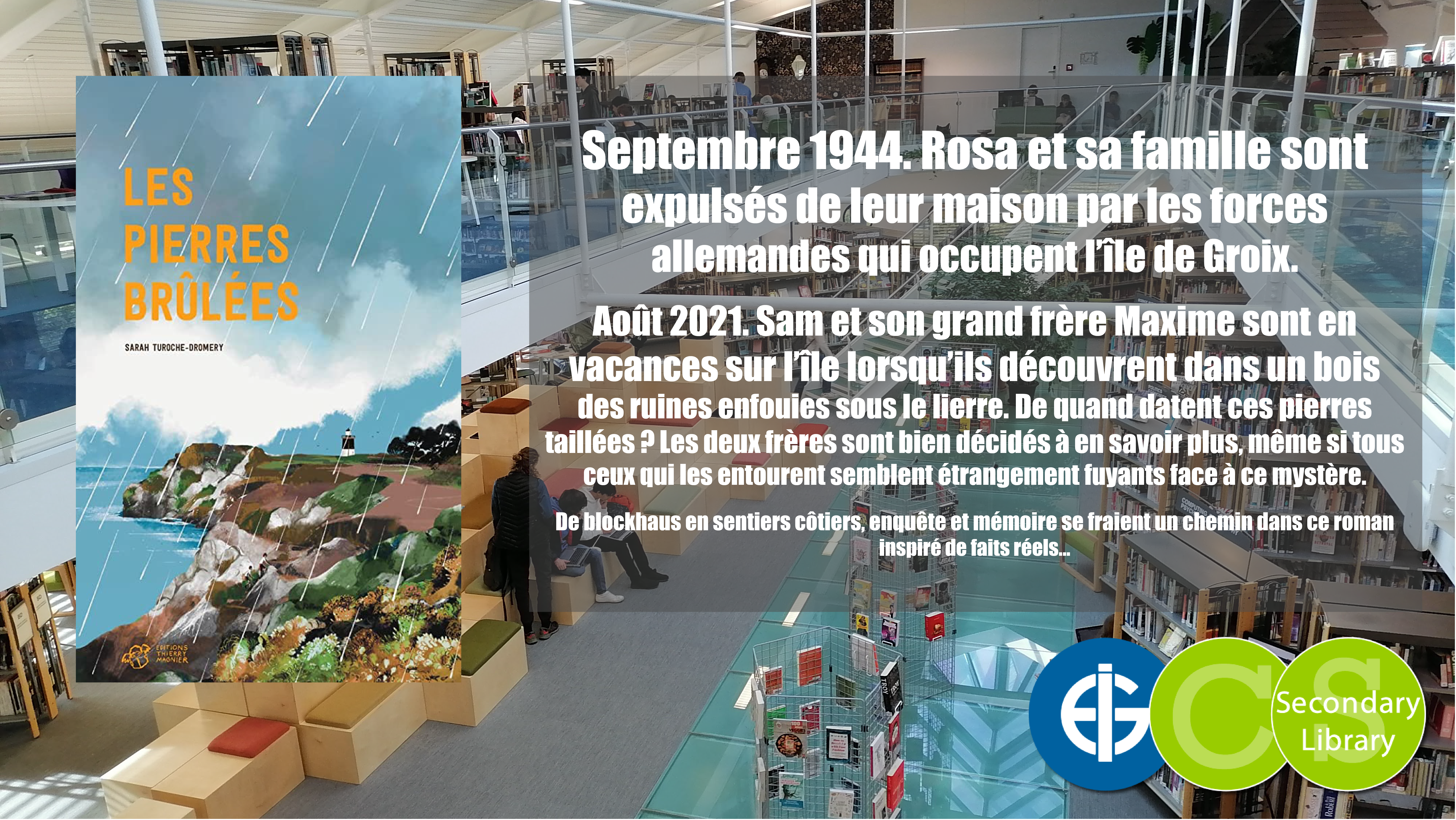 LES PIERRES BRULEES / Sarah Turoche-Dromery