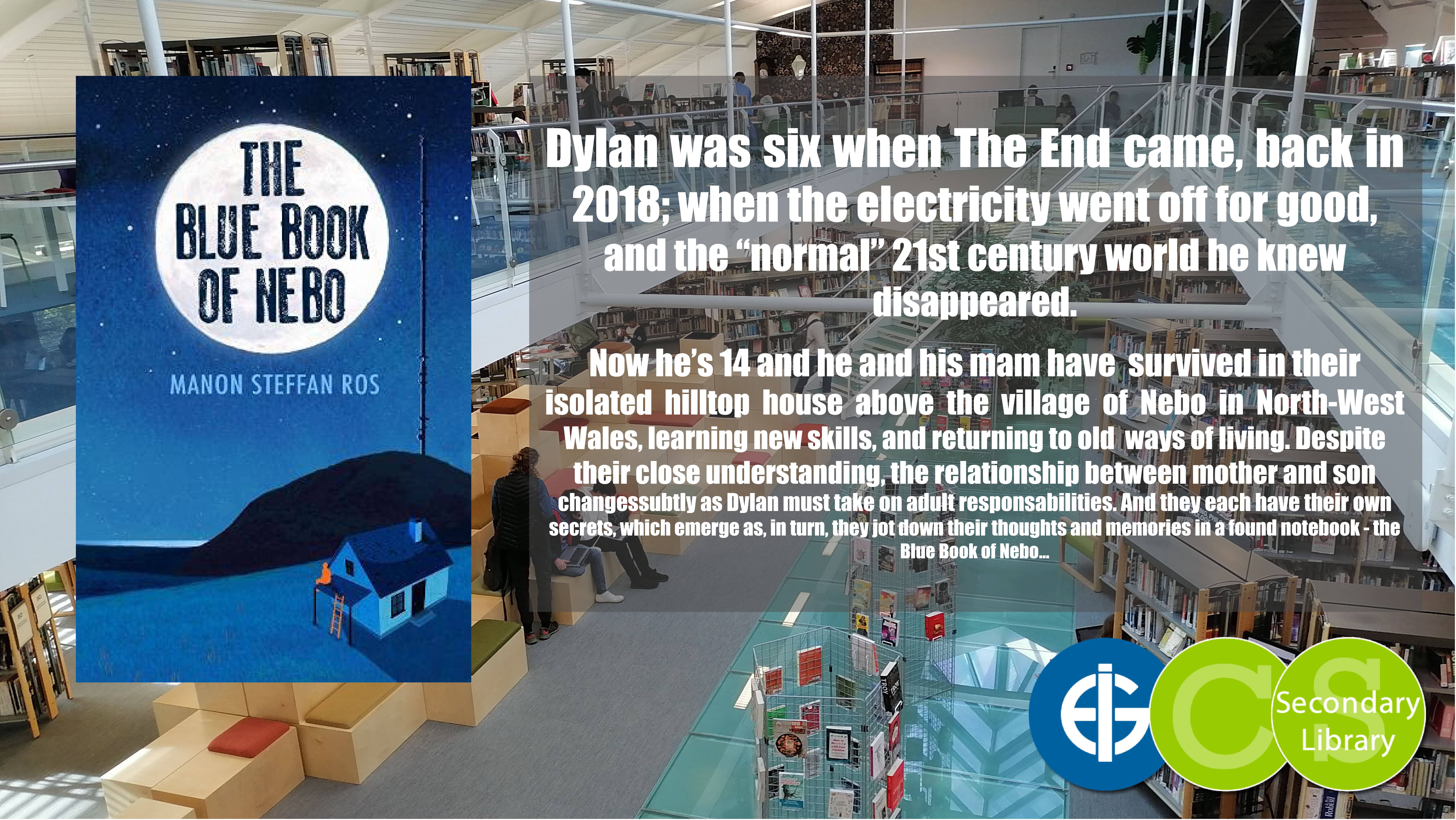 THE BLUE BOOK OF NEBO / Manon Steffan Ros