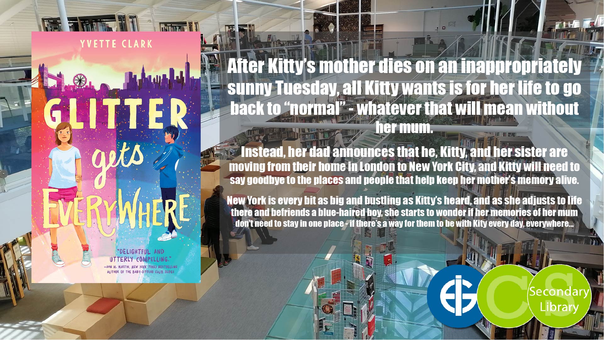 GLITTER GETS EVERYWHERE / Yvette Clark