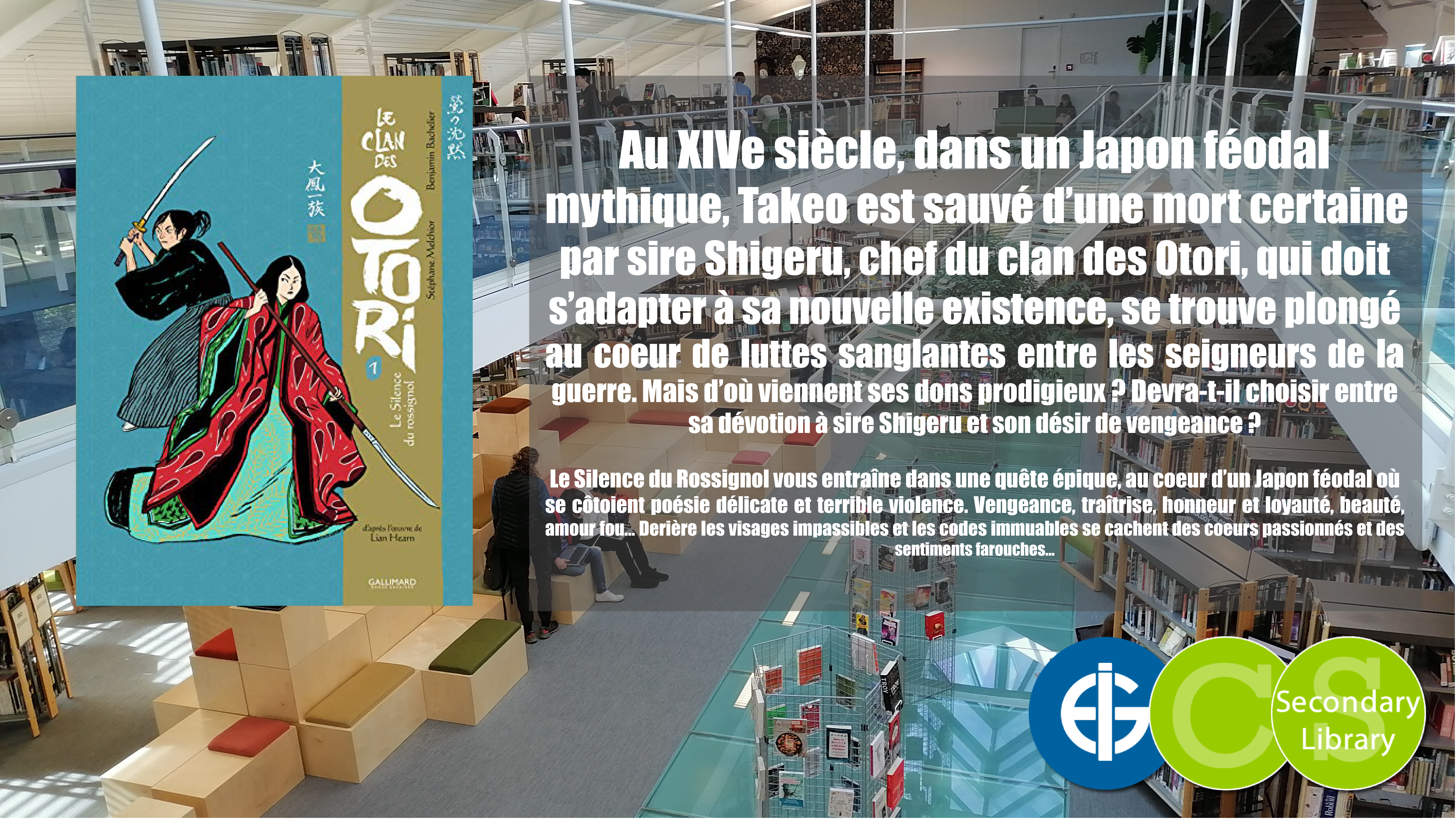 LE CLAN DES OTORI / Stéphane Melchior & Benjamin Bachelier