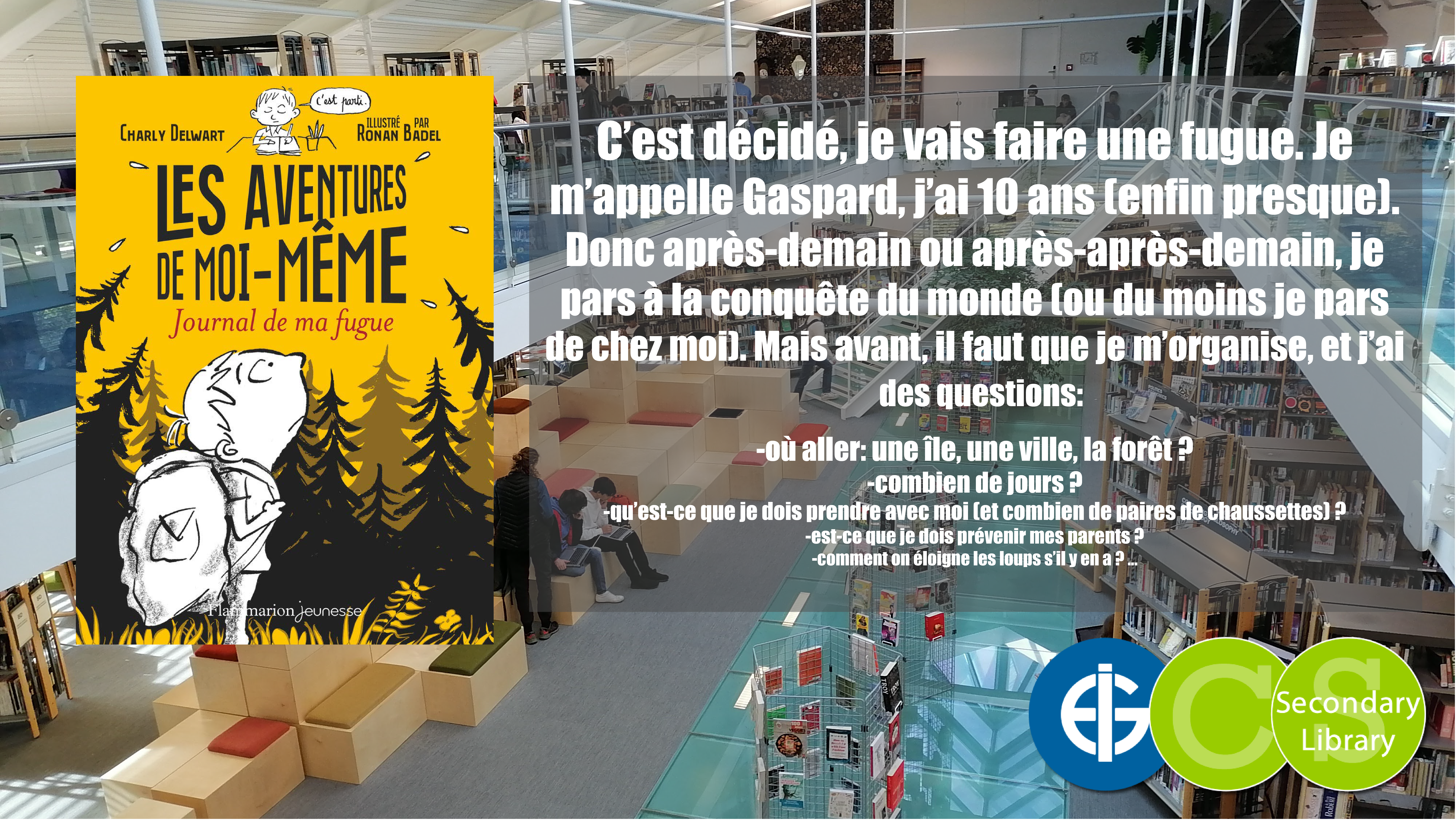 LES AVENTURES DE MOI-MÊME / Charly Delwart & Ronan Badel