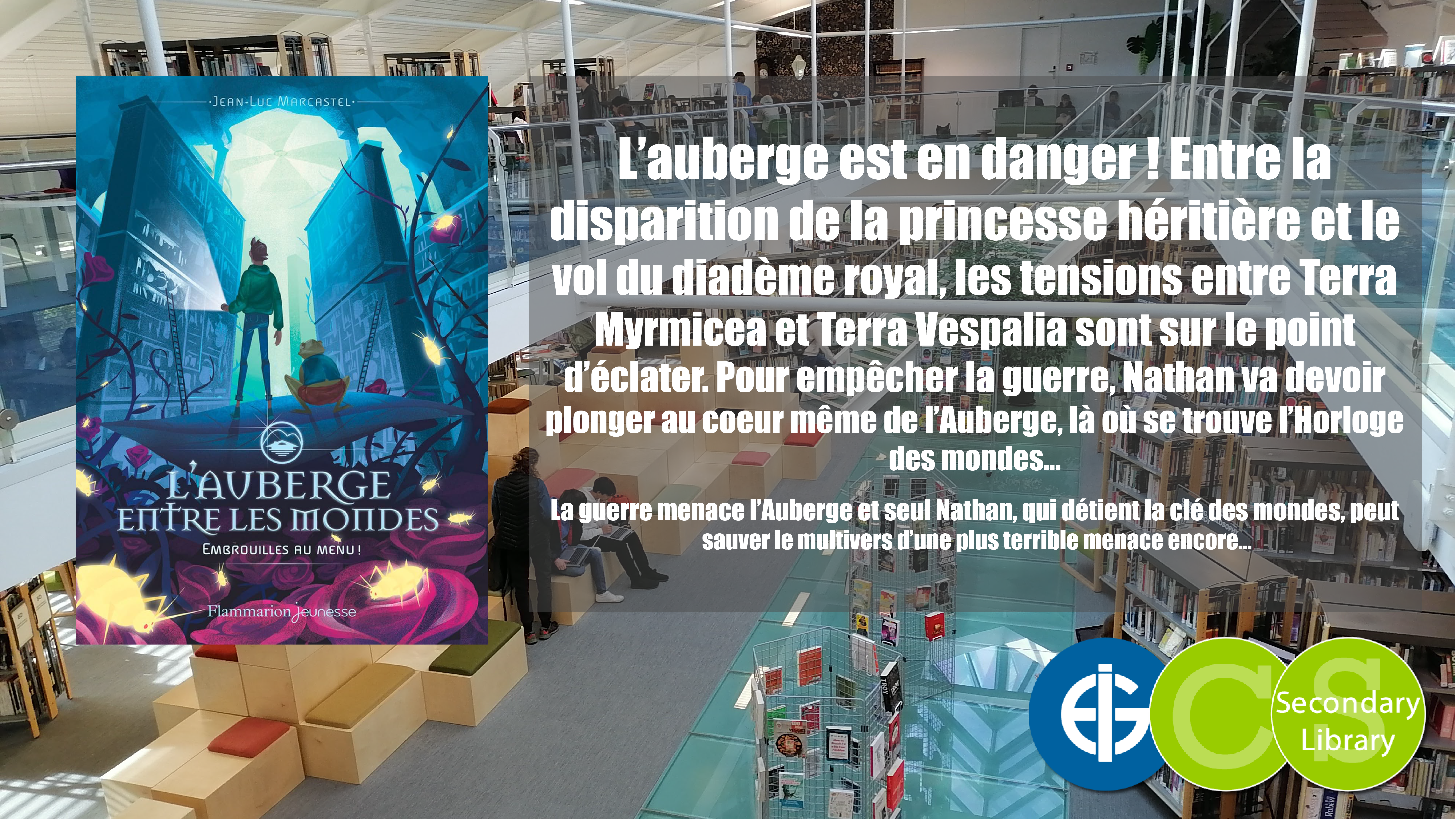 L’AUBERGE ENTRE LES MONDES / Jean-Luc Marcastel