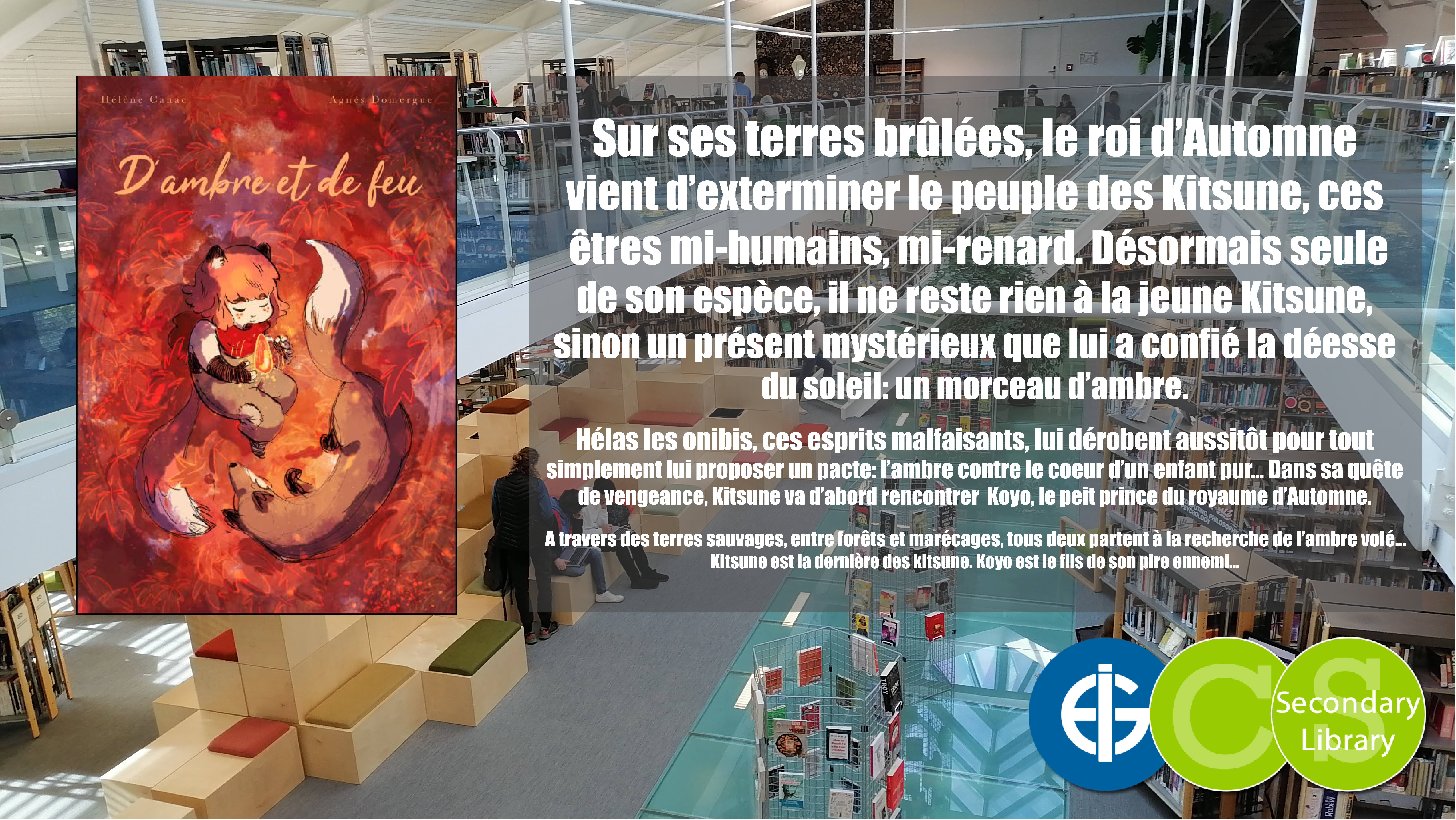 D’AMBRE ET DE FEU / Agnès Domergue & Hélène Canac