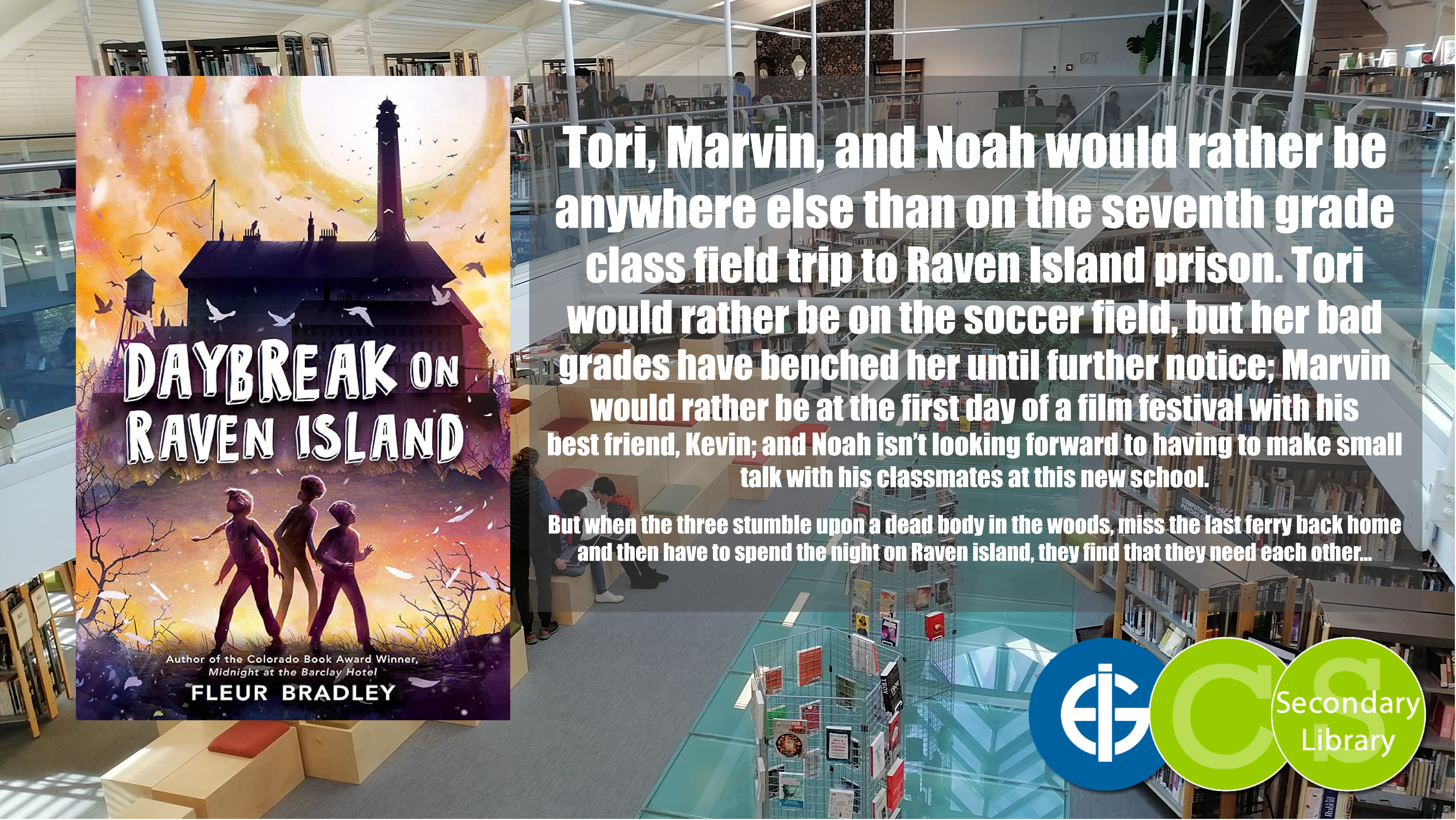 DAYBREAK ON RAVEN ISLAND / Fleur Bradley