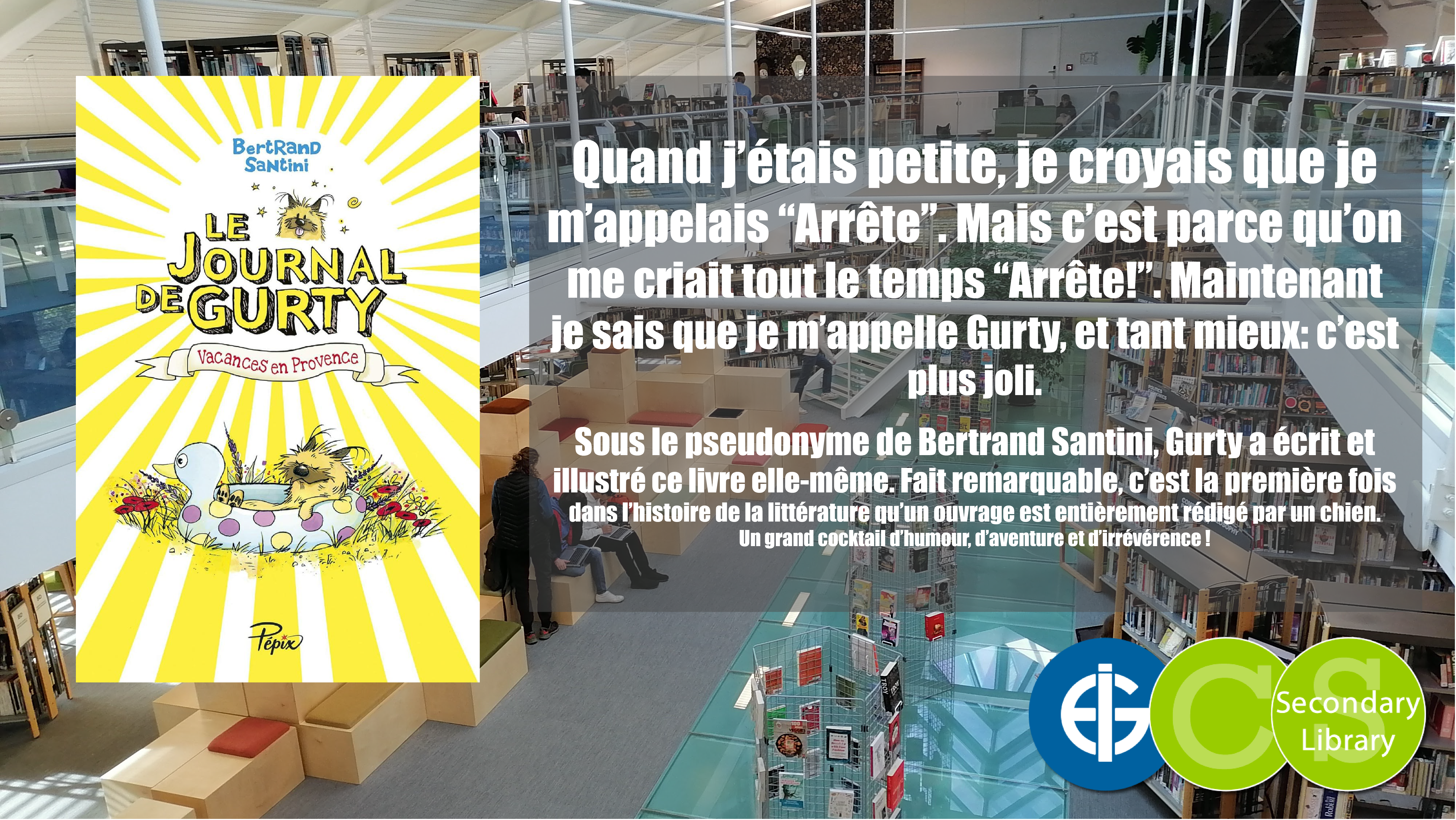 LE JOURNAL DE GURTY / Bertrand Santini