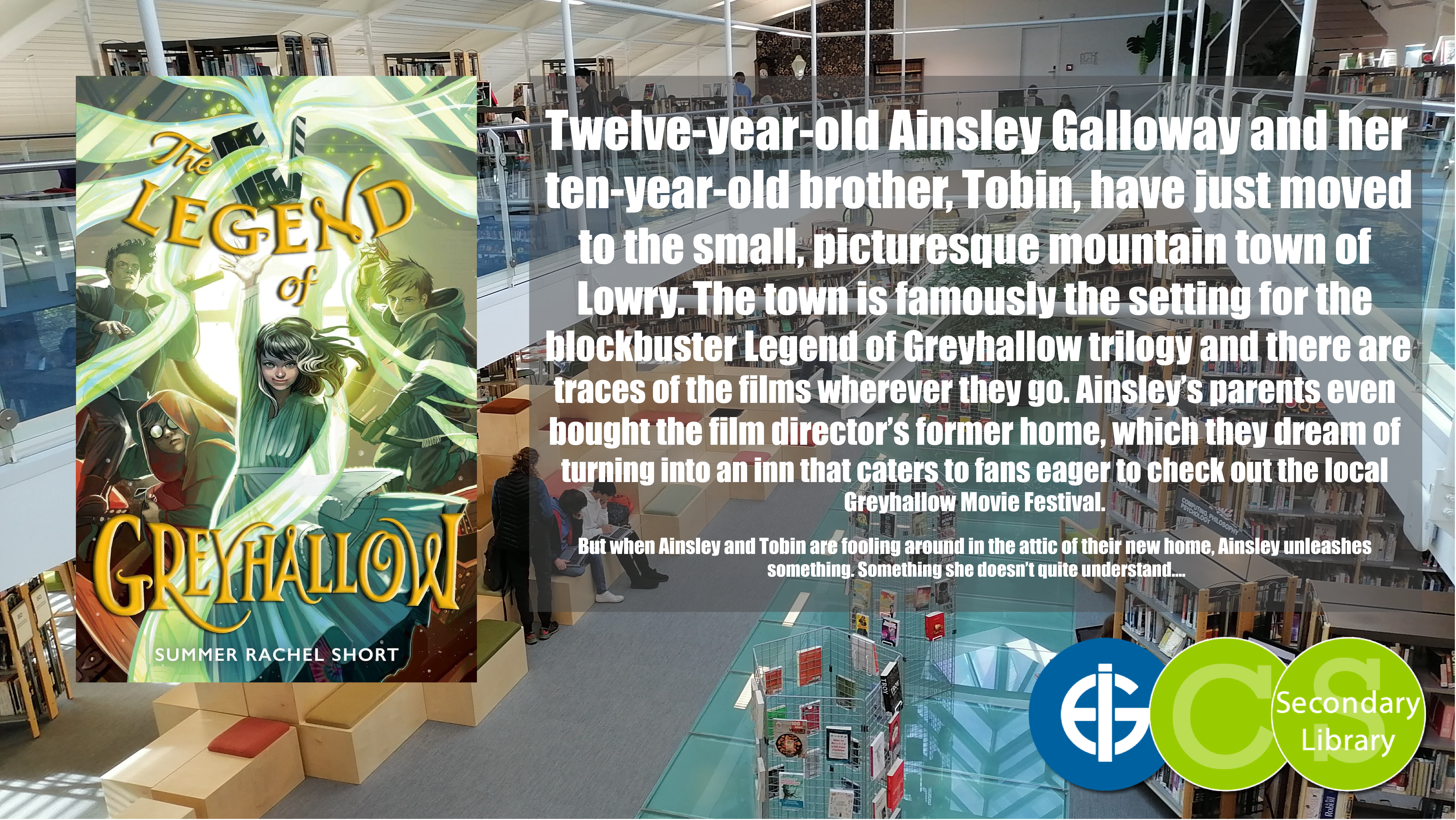 THE LEGEND OF GREYHALLOW / Summer Rachel Short