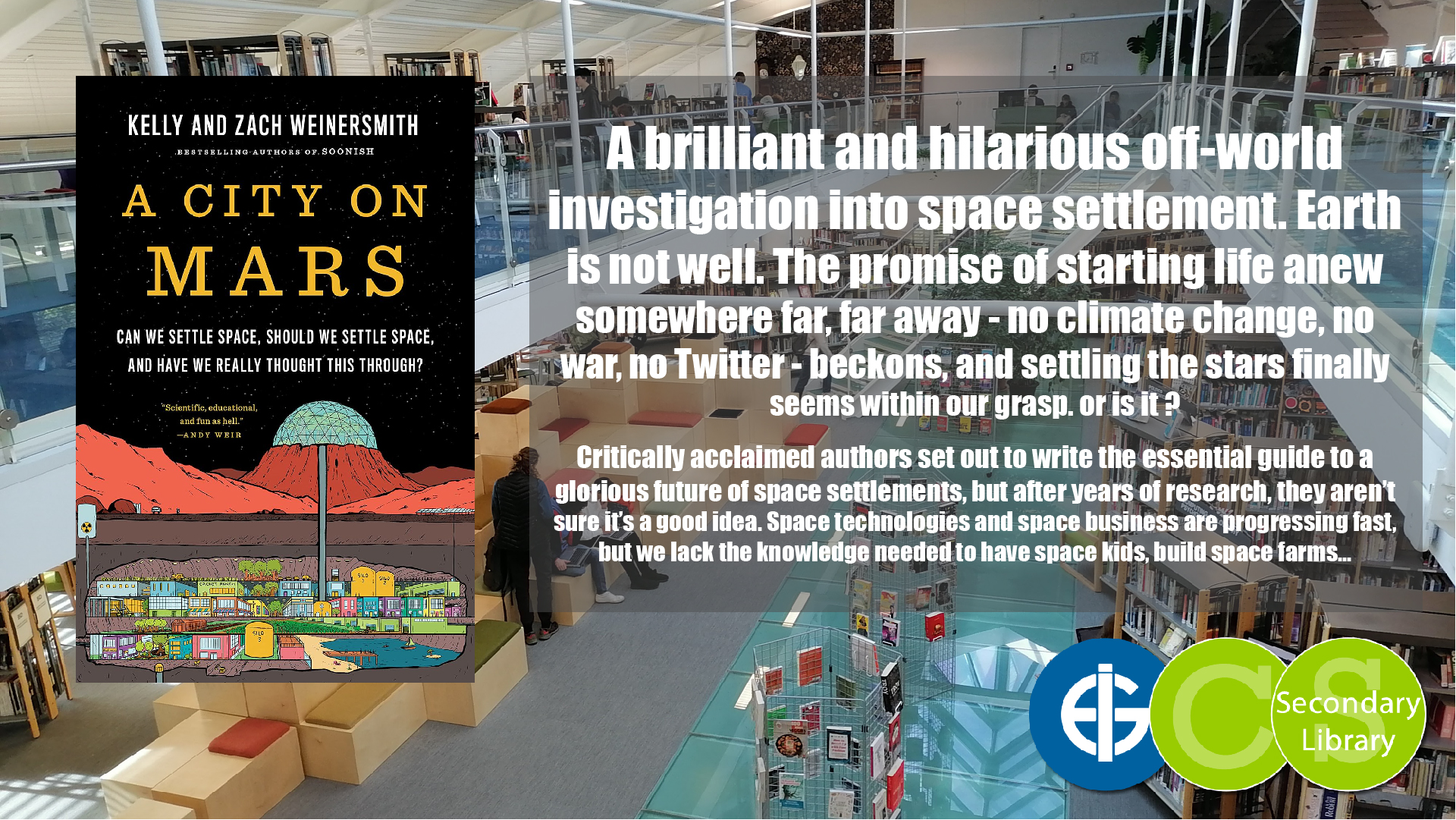 A CITY ON MARS / Kelly and Zach Weinersmith