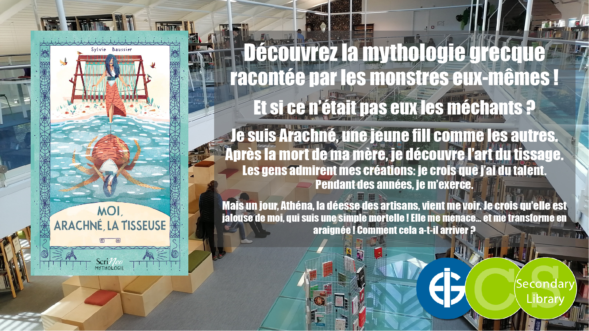 MOI, ARACHNE, LA TISSEUSE / Sylvie Baussier