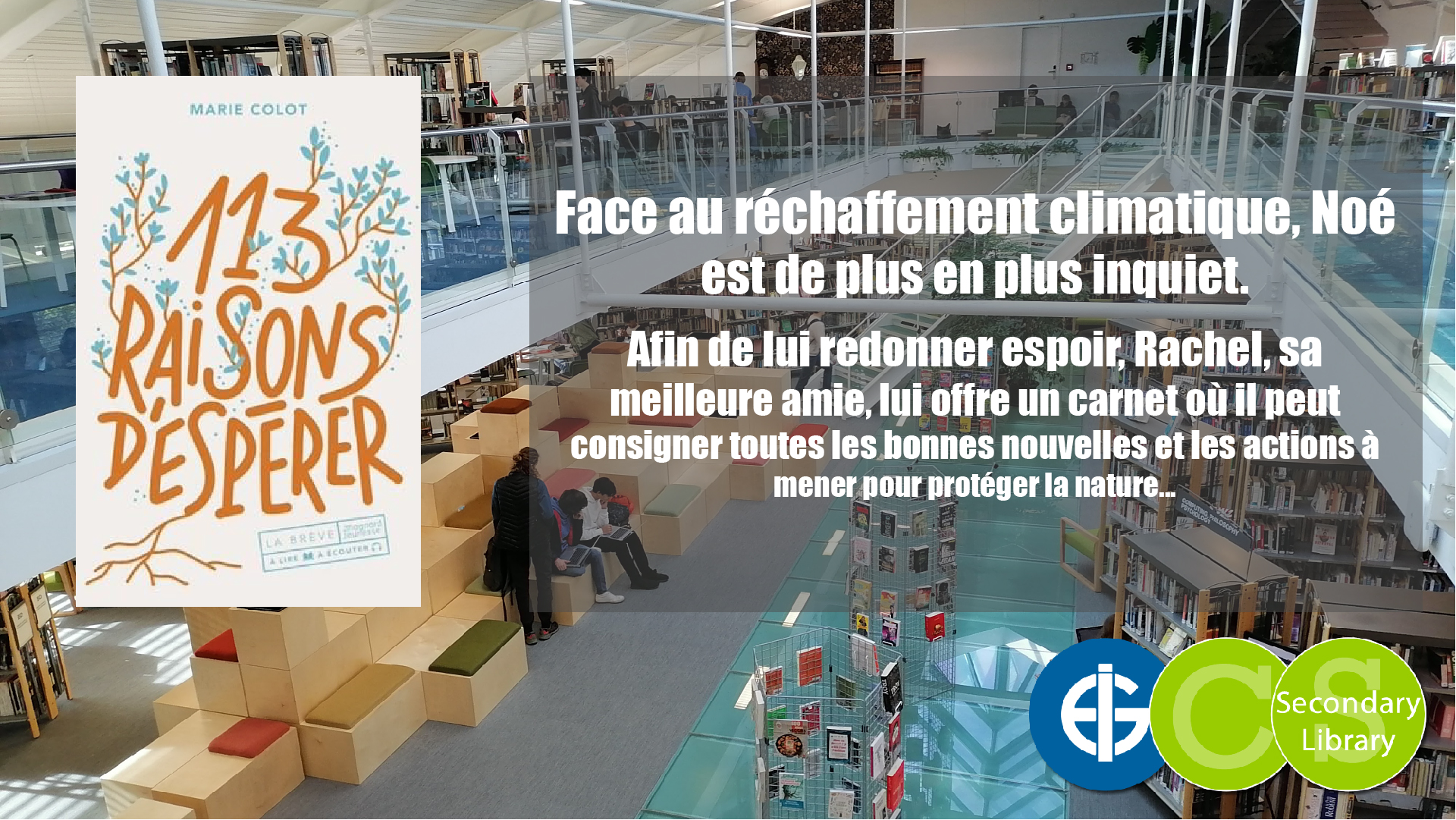 113 RAISONS D’ESPERER / Marie Colot