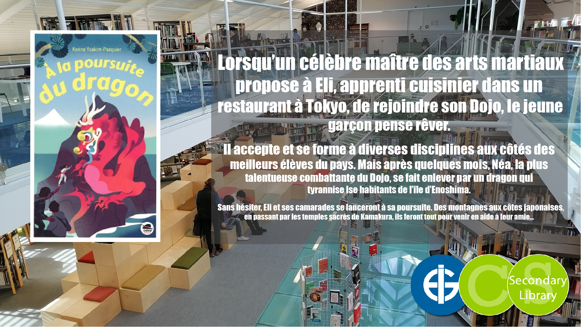 A LA POURSUITE DU DRAGON / Karine Yoakim-Pasquier