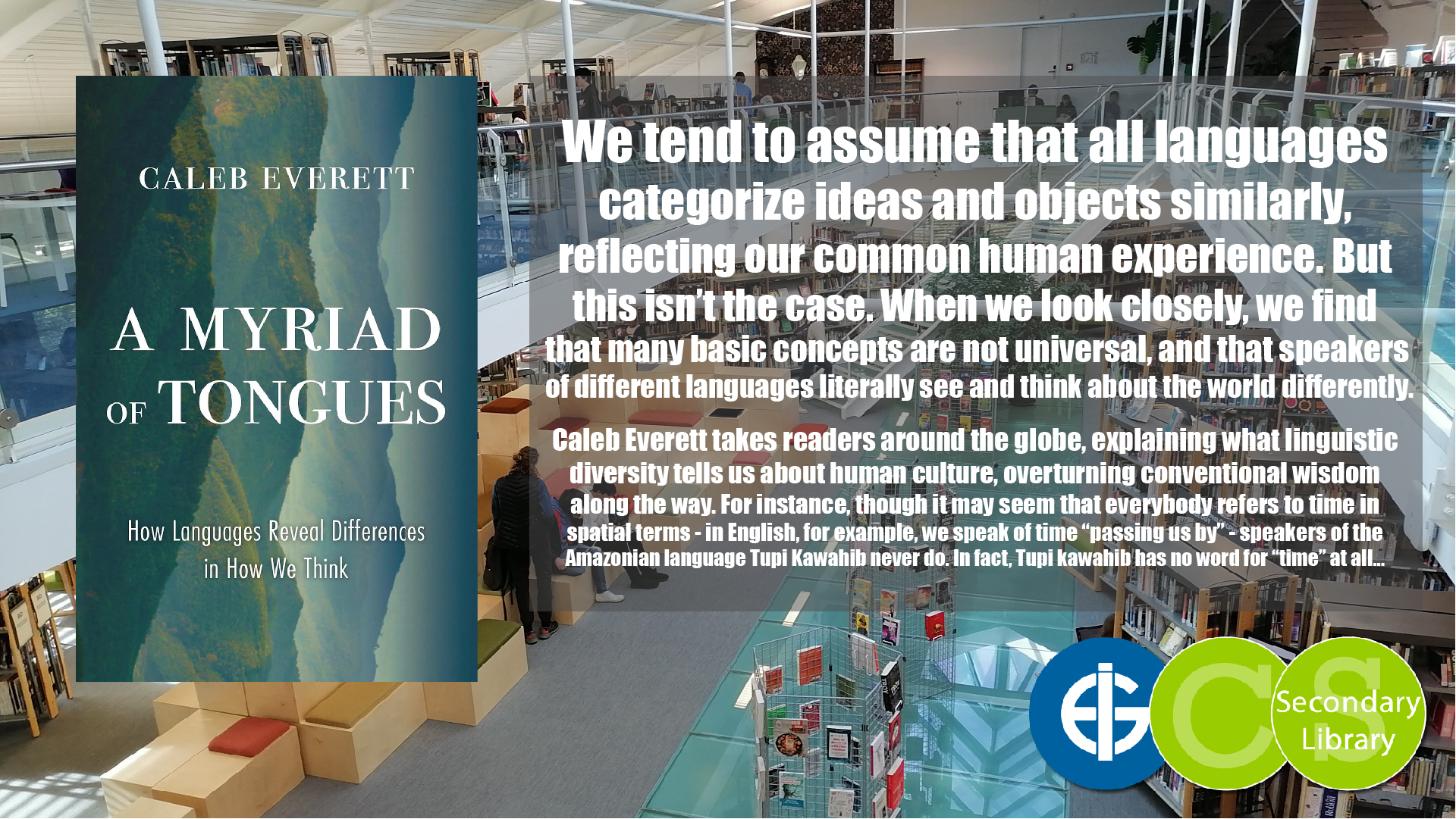 A MYRIAD OF TONGUES / Caleb Everett