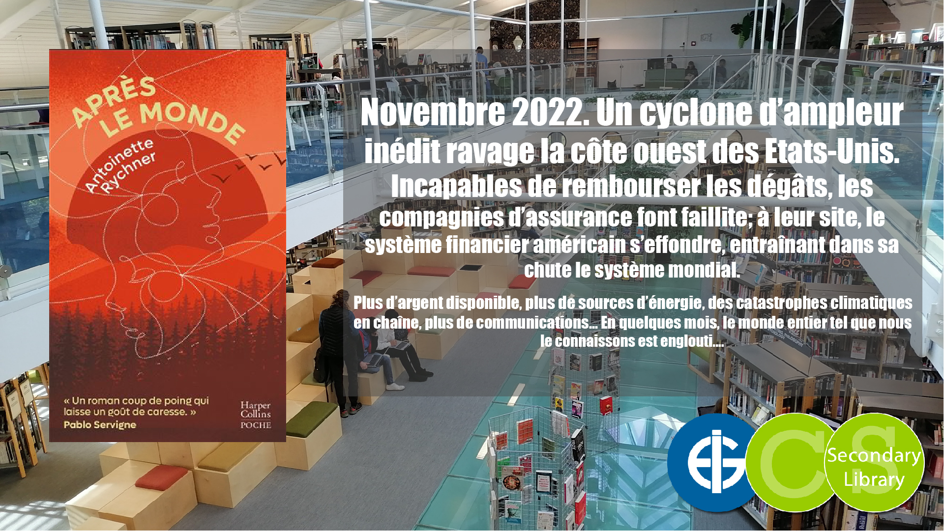 APRES LE MONDE / Antoinette Rychner