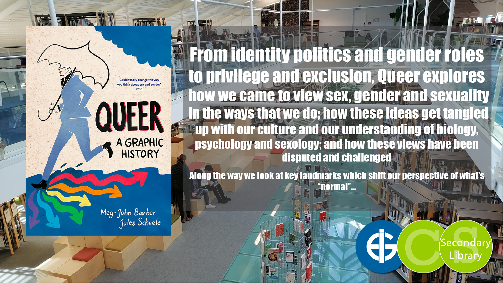 QUEER: A GRAPHIC HISTORY / Meg-John Barker & Jules Scheele