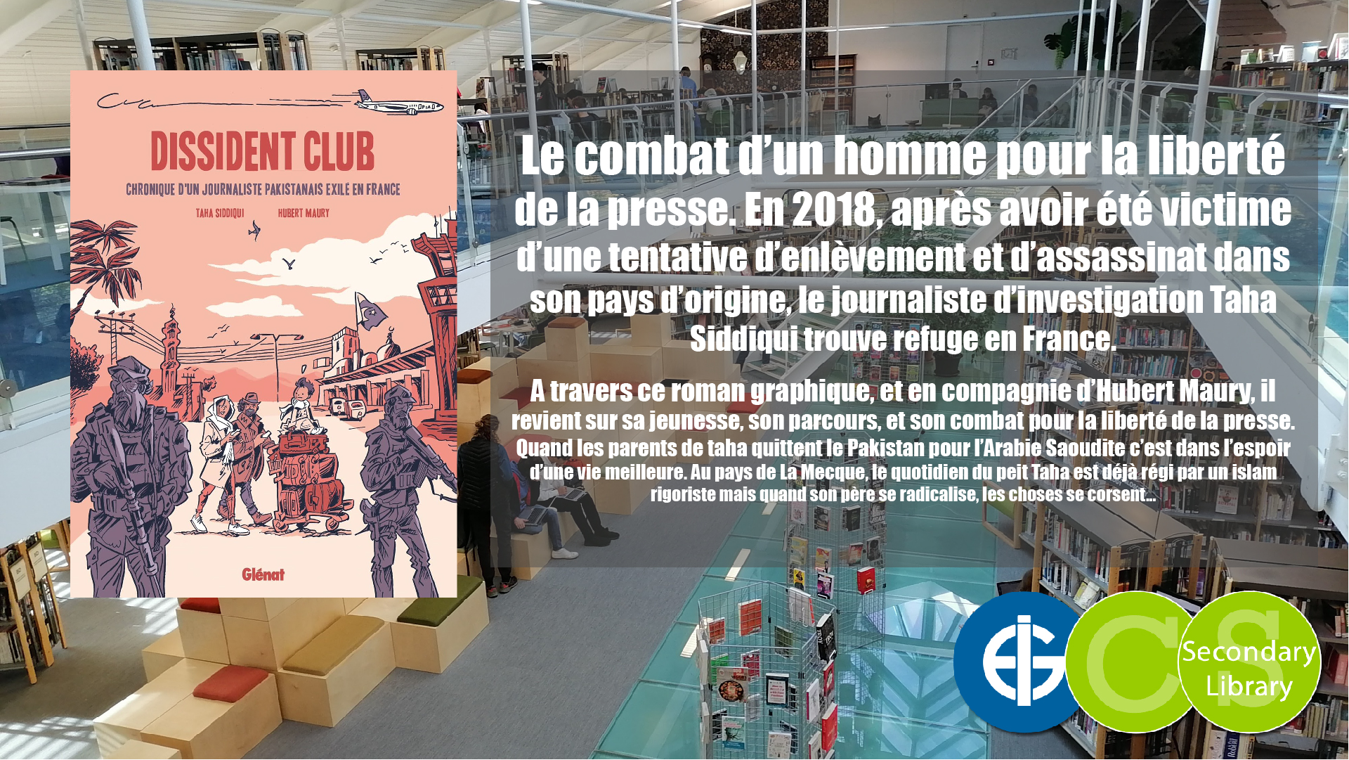 DISSIDENT CLUB / Taha Siddiqui & Hubert Maury