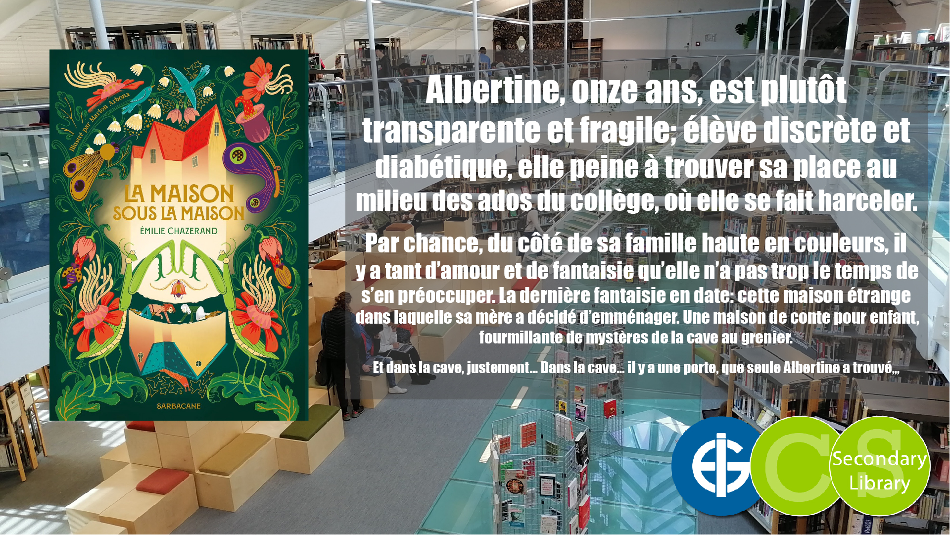 LA MAISON SOUS LA MAISON / Emilie Chazerand