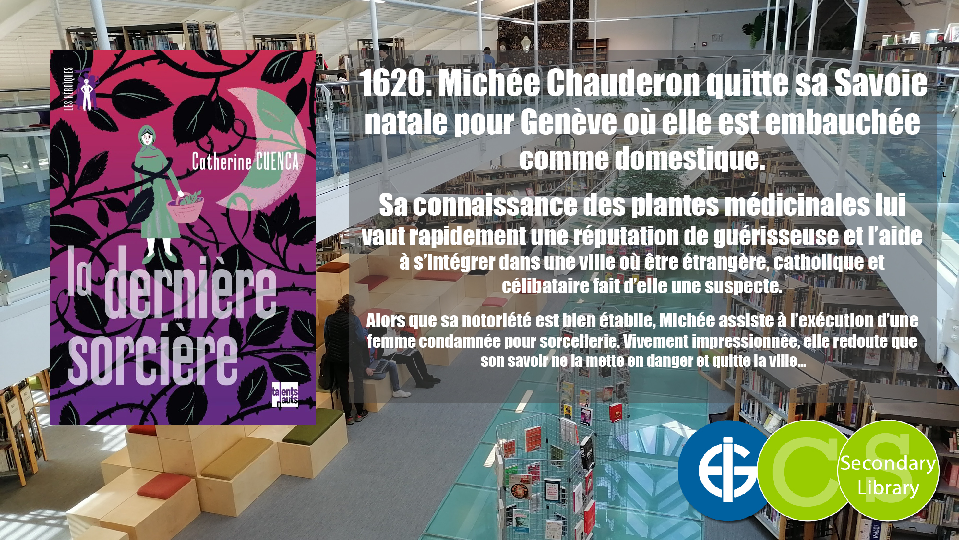 LA DERNIERE SORCIERE / Catherine Cuenca