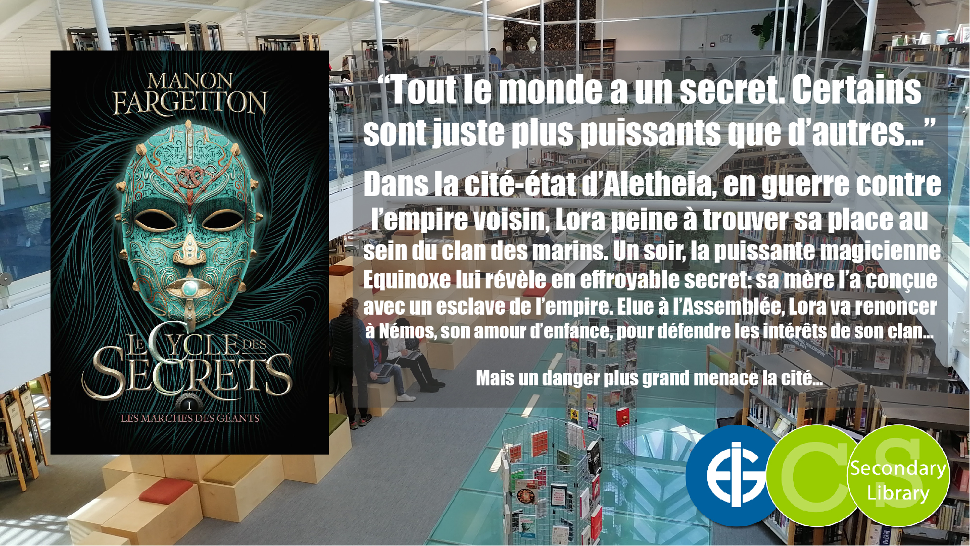LE CYCLE DES SECRETS / Manon Fargetton