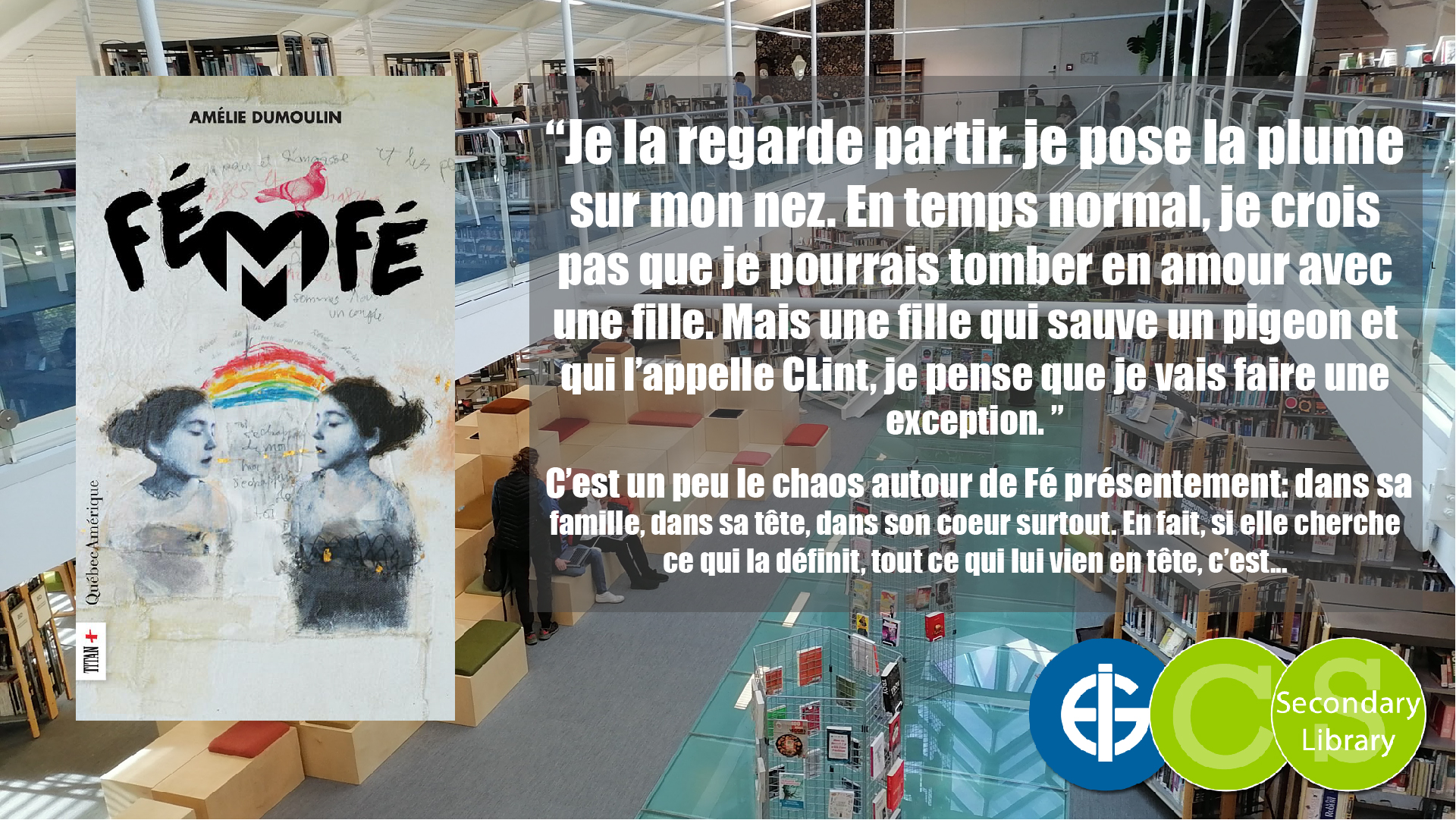 FE AIME FE / Amélie Dumoulin