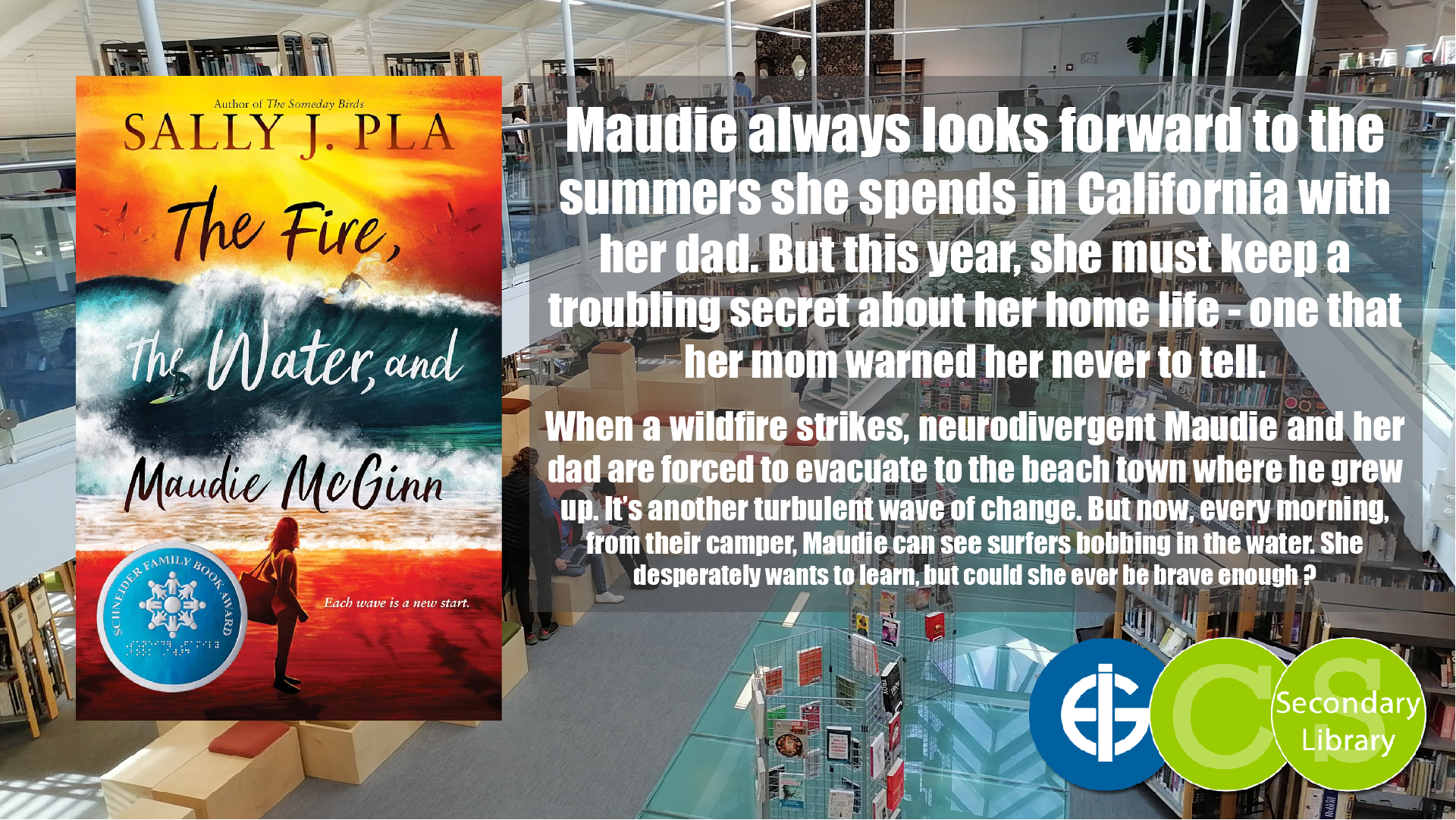 THE FIRE, THE WATER, AND MAUDIE MCGINN / Sally J. Pla