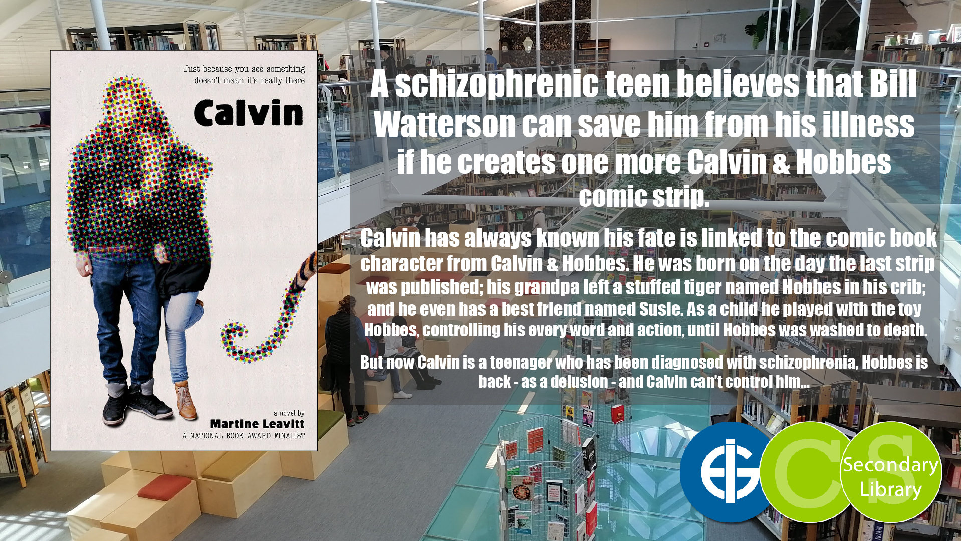 CALVIN / Martine Leavitt