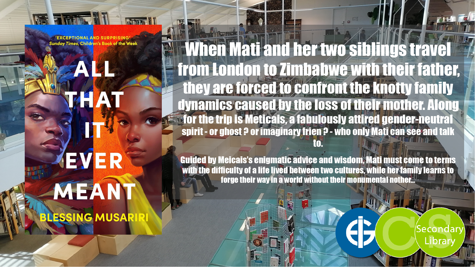 ALL THAT IT EVER MEANT / Blessing Musariri