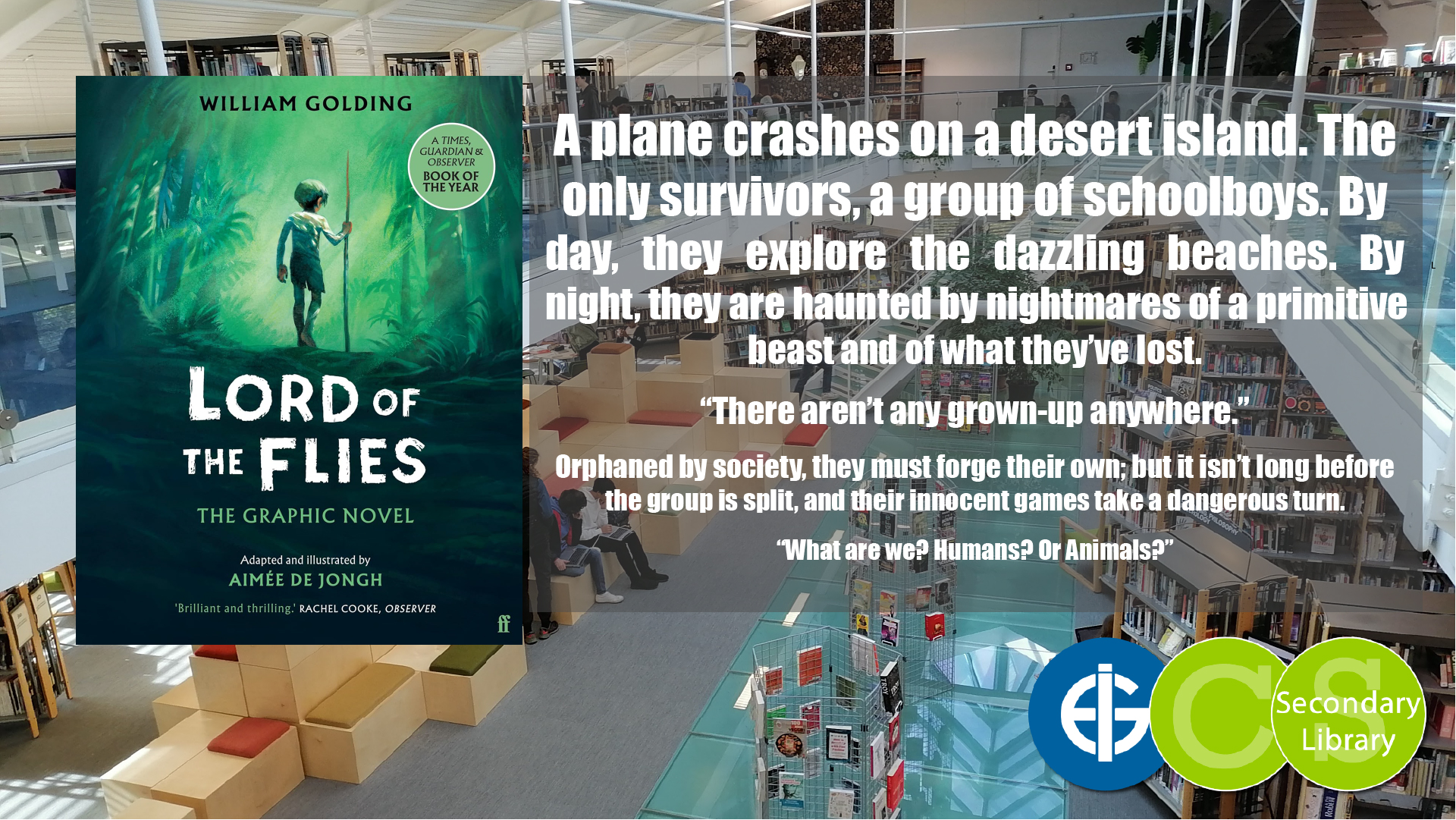 LORD OF THE FLIES / William Golding & Aimée de Jongh