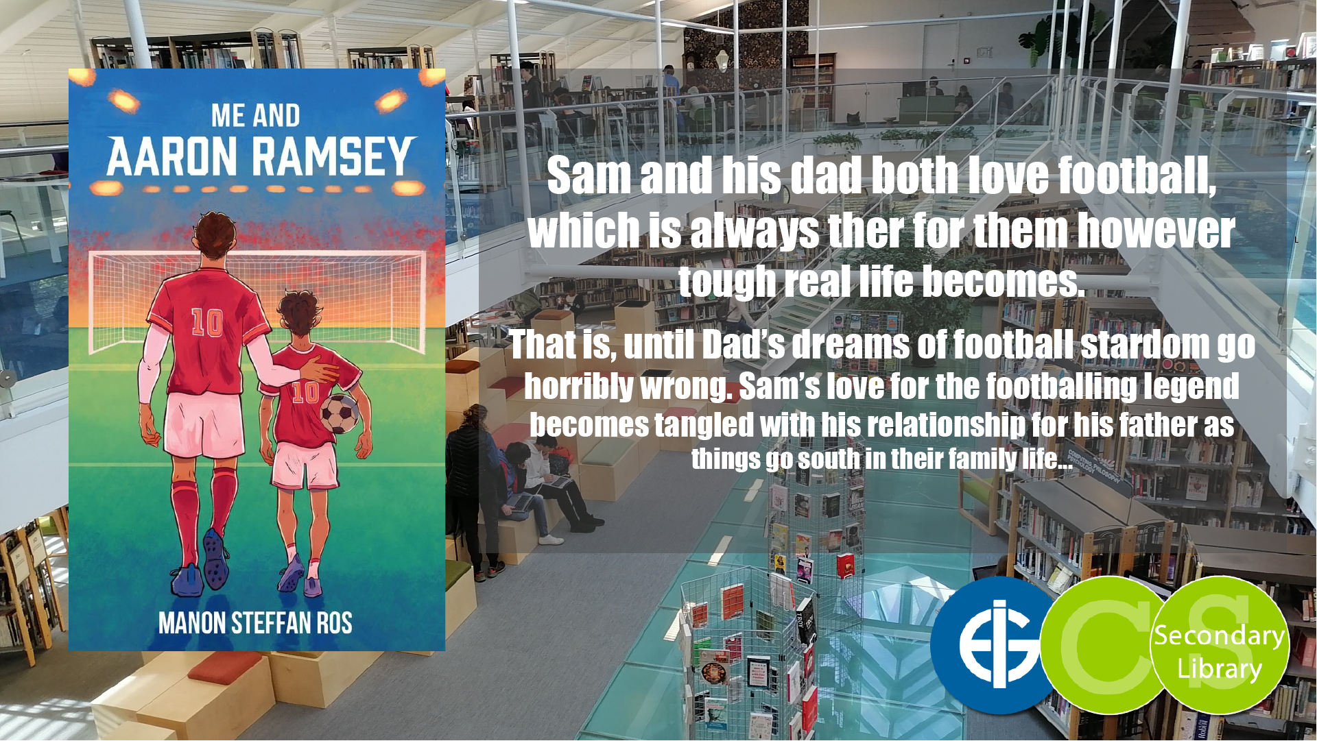 ME AND AARON RAMSEY / Manon Steffan Ros