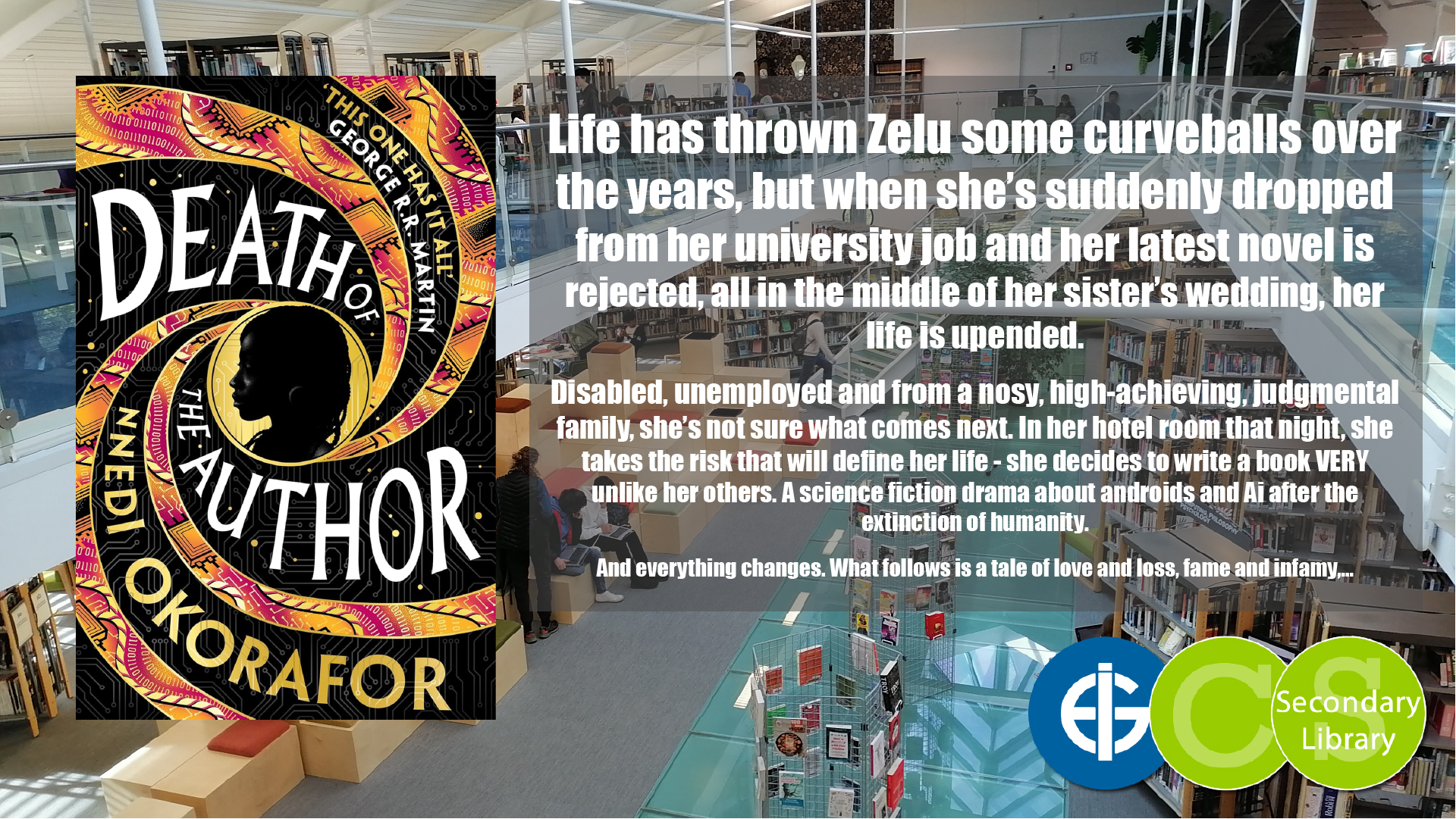 DEATH OF THE AUTHOR / Nnedi Okorafor