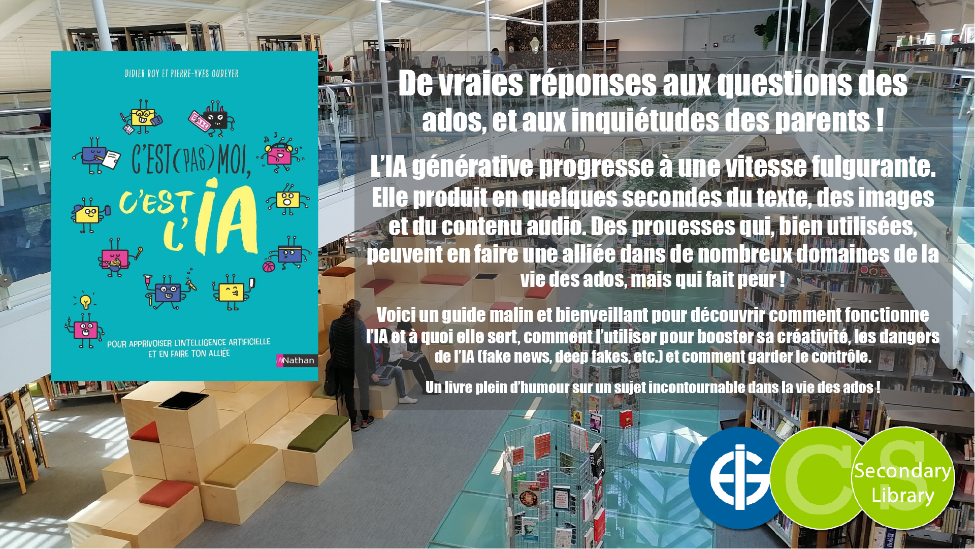 C’EST (PAS) MOI, C’EST L’IA / Didier Roy & Pierre-Yves Oudeyer