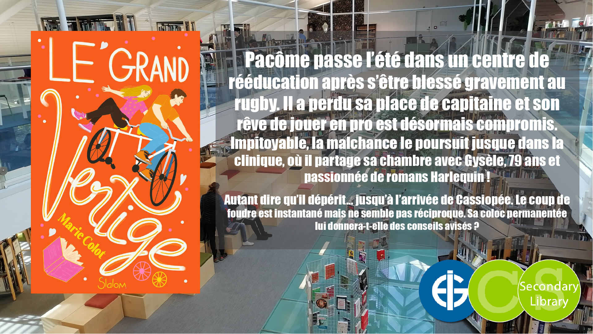 LE GRAND VERTIGE / Marie Colot