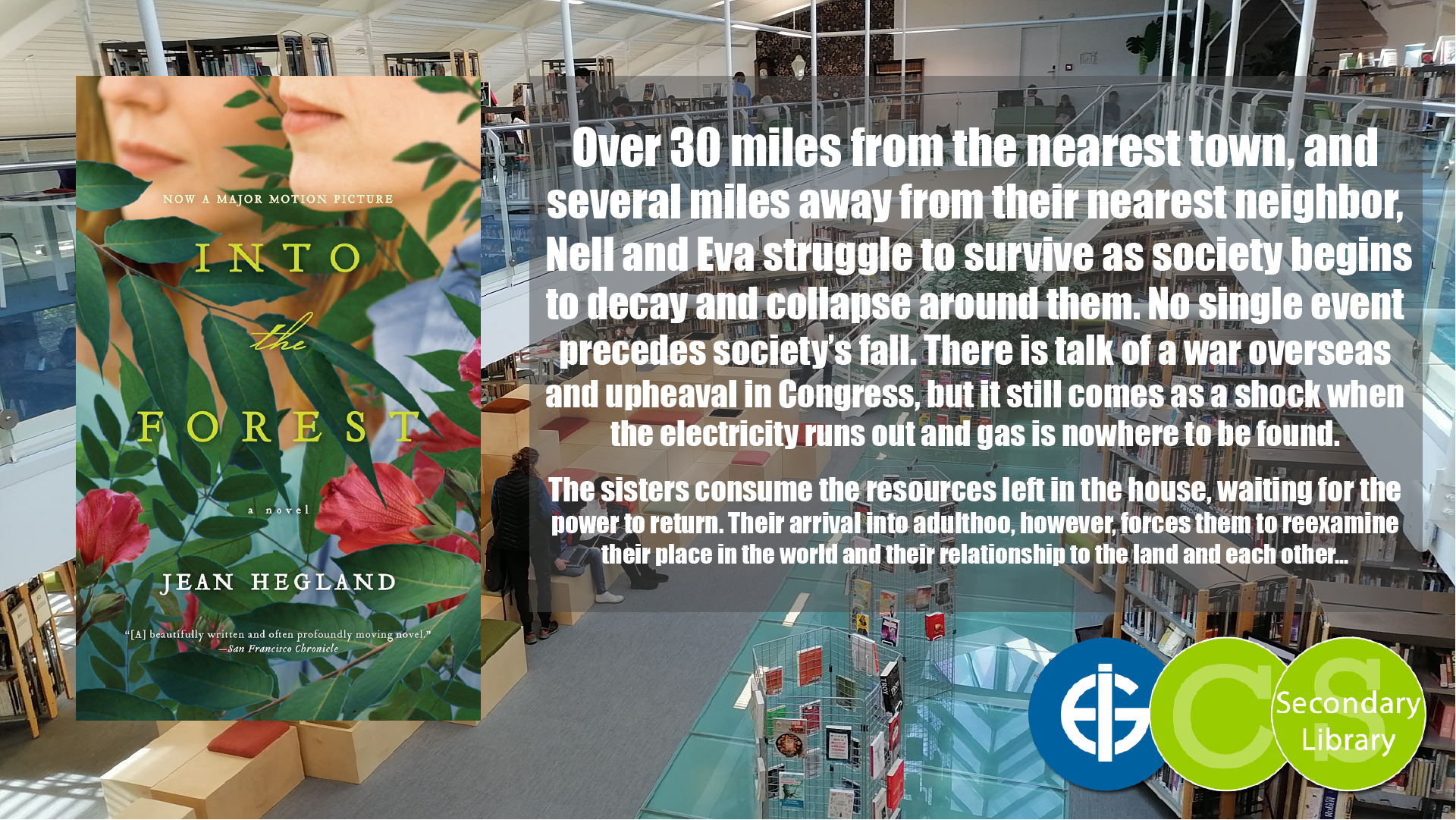 INTO THE FOREST / Jean Hegland