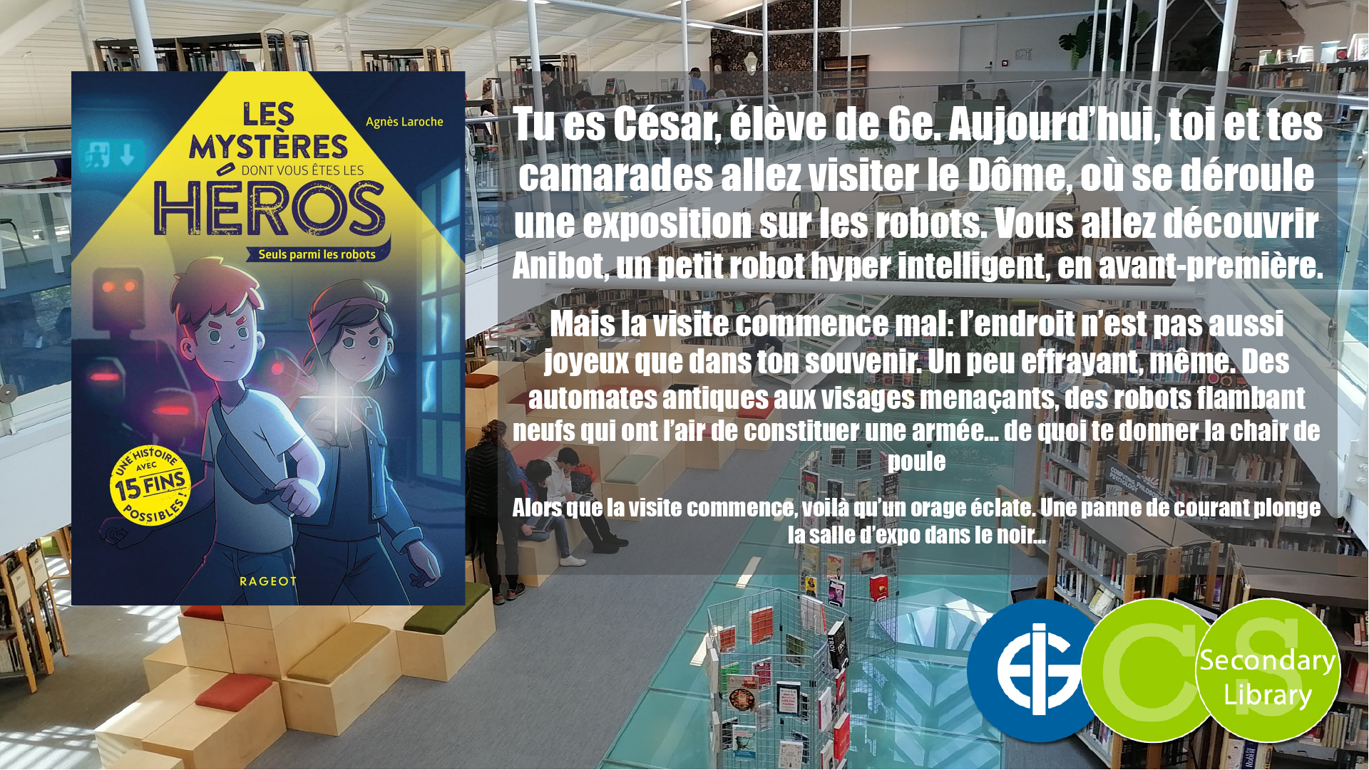 SEULS PARMI LES ROBOTS / Agnès Laroche