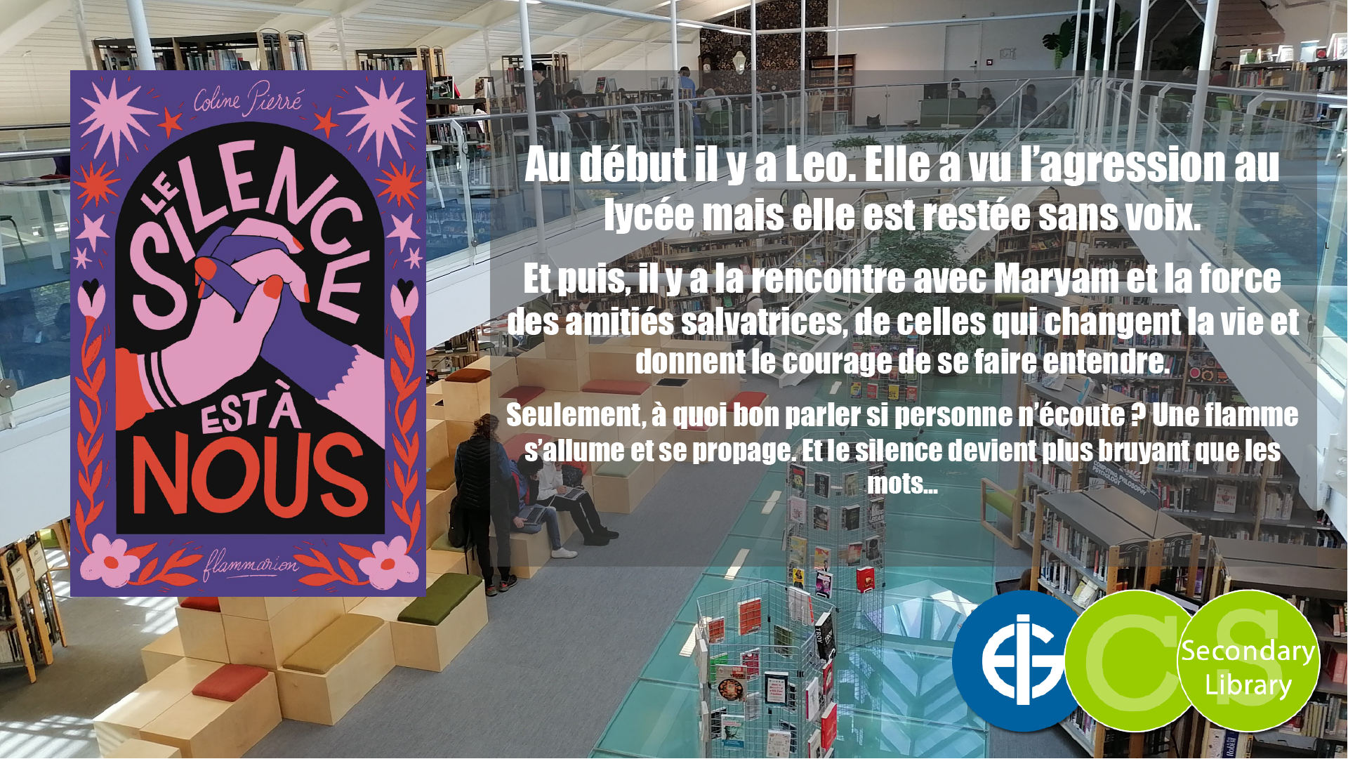 LE SILENCE EST A NOUS / Coline Pierré