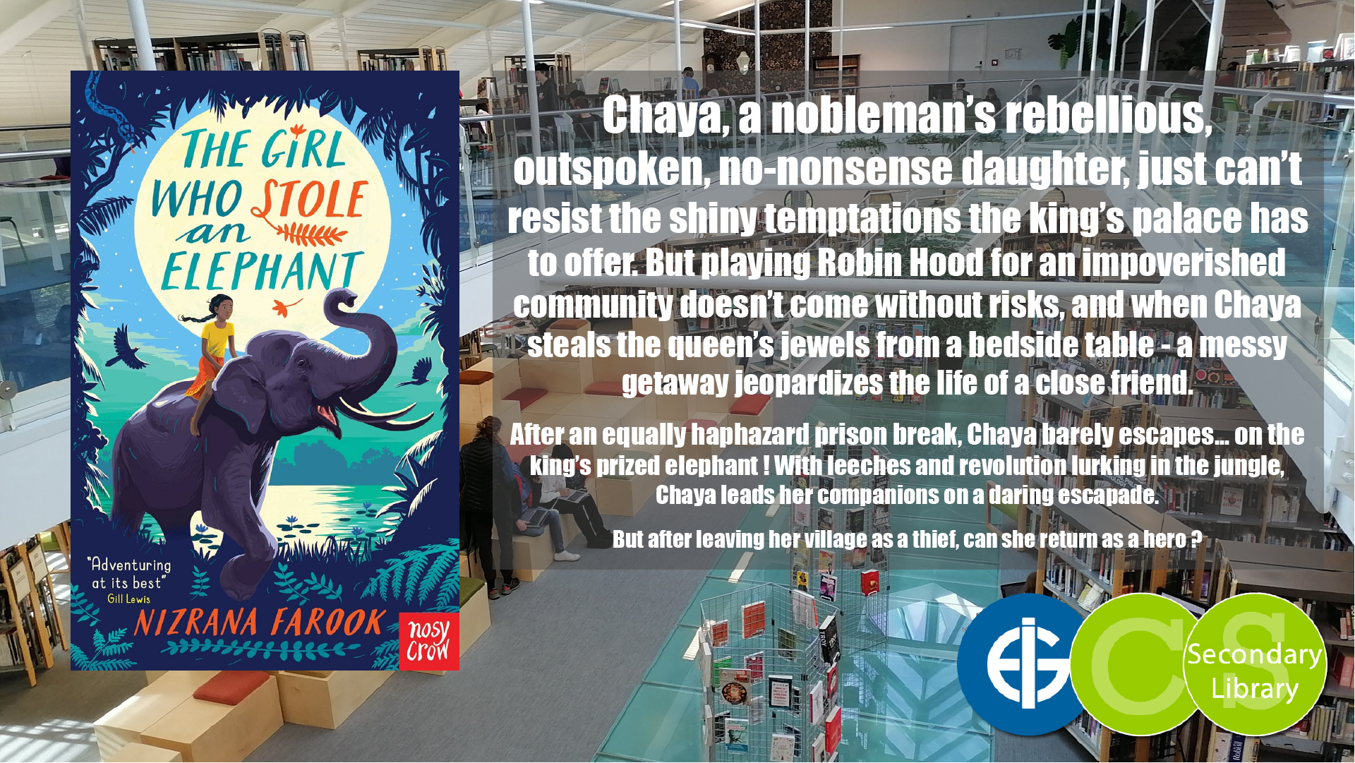 THE GIRL WHO STOLE AN ELEPHANT / Nirzana Farook