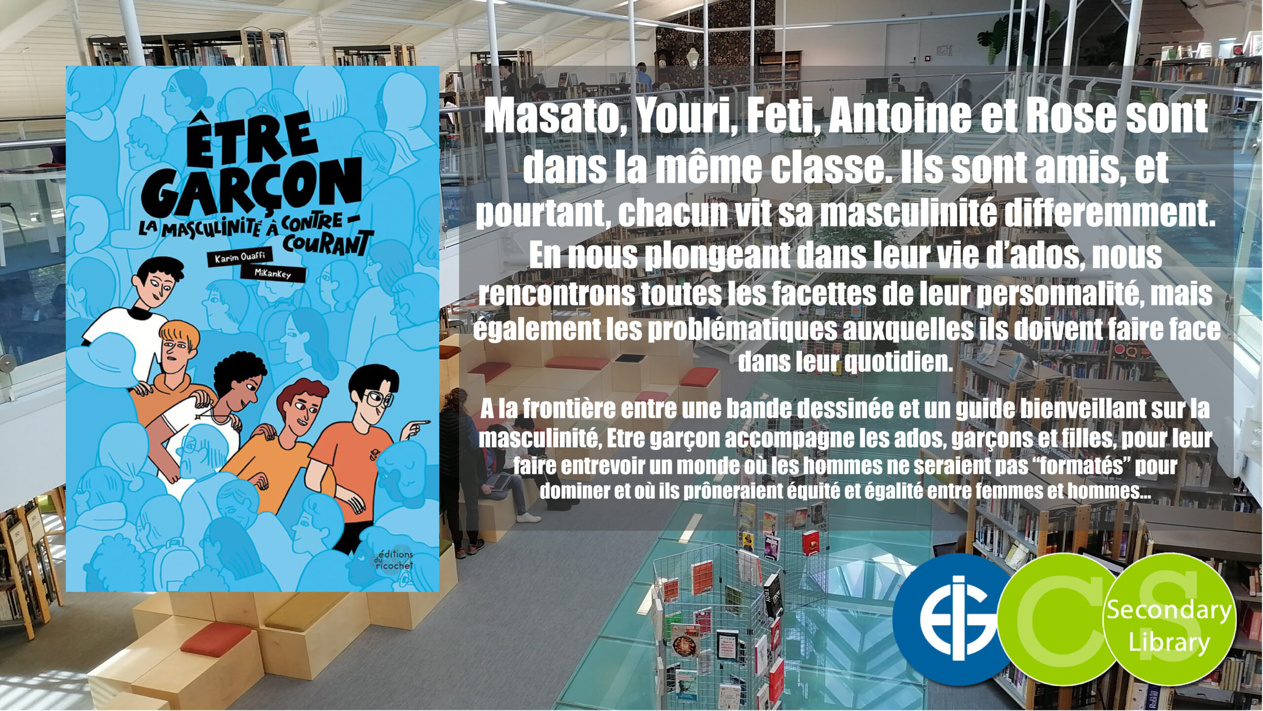 ETRE GARÇON / Karin Ouaffi