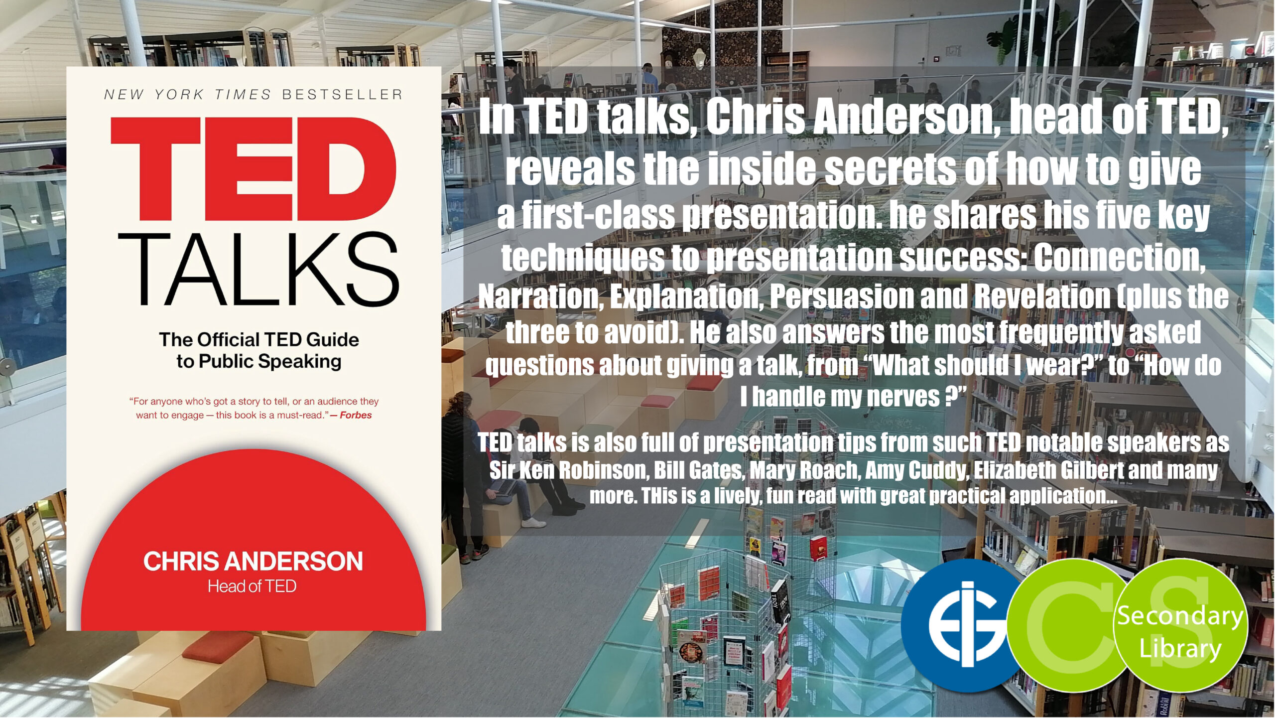 TED TALKS / Chris Anderson
