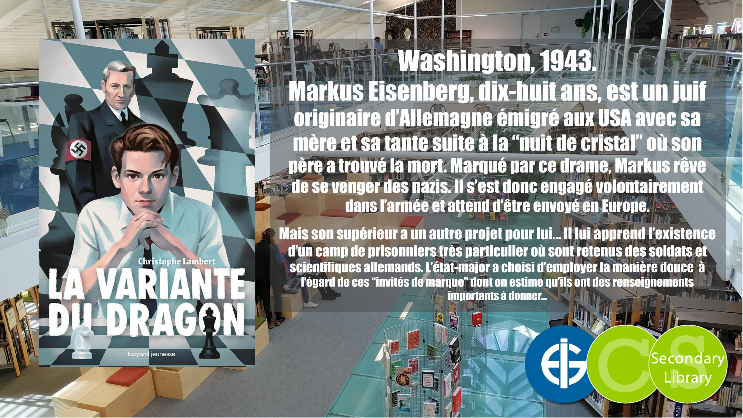 LA VARIANTE DU DRAGON / Christophe  Lambert