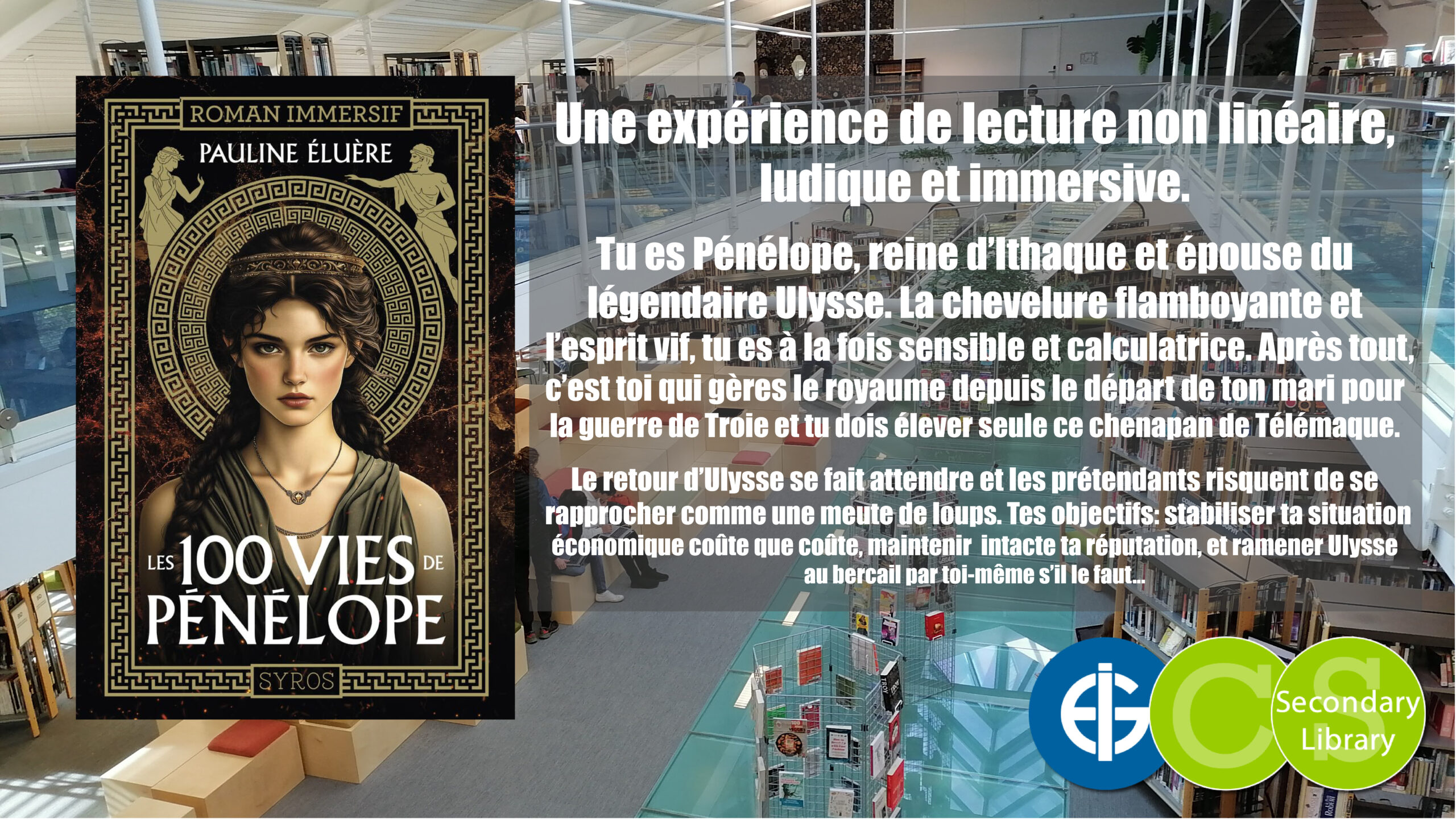 LES 100 VIES DE PÉNÉLOPE / Pauline Éluère