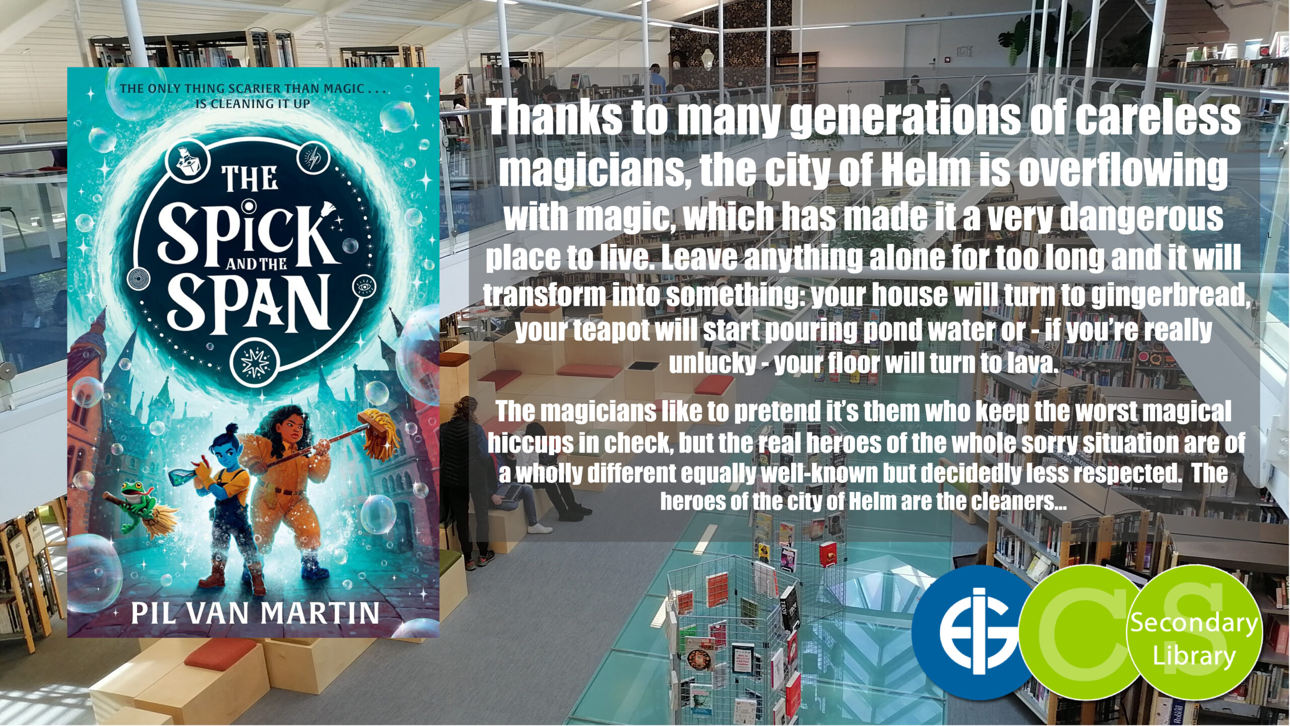 THE SPICK AND THE SPAN / Pil Van Martin