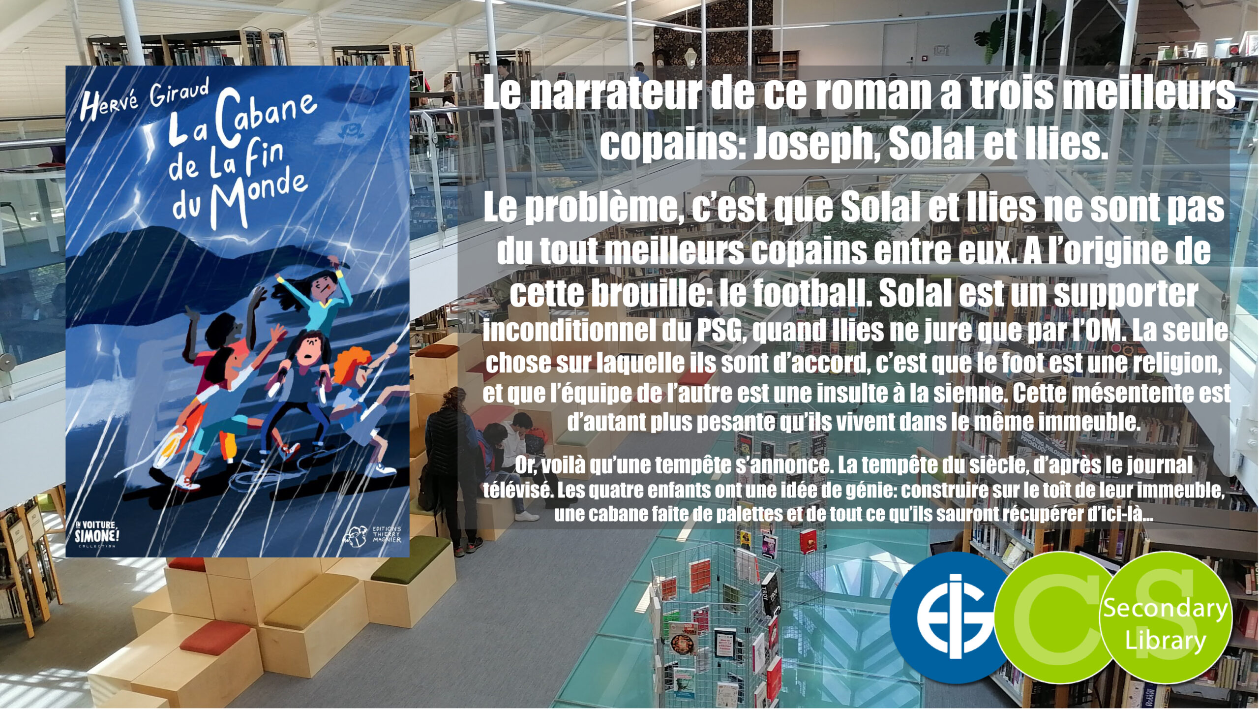 LA CABANE DE LA FIN DU MONDE / Hervé Giraud