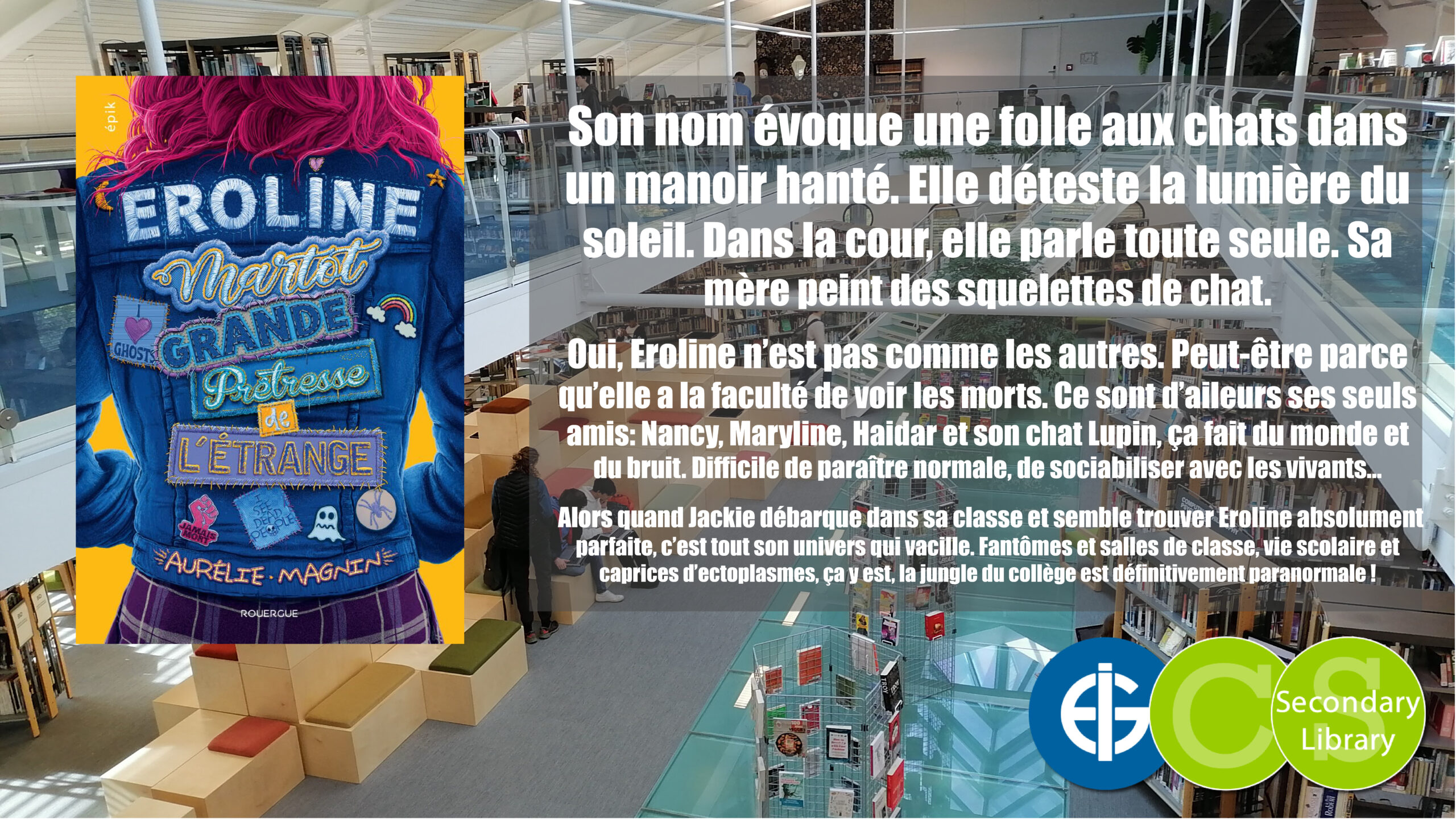 ÉROLINE MARTOT GRANDE PRÊTRESSE DE L’ÉTRANGE / Aurélie Magnin