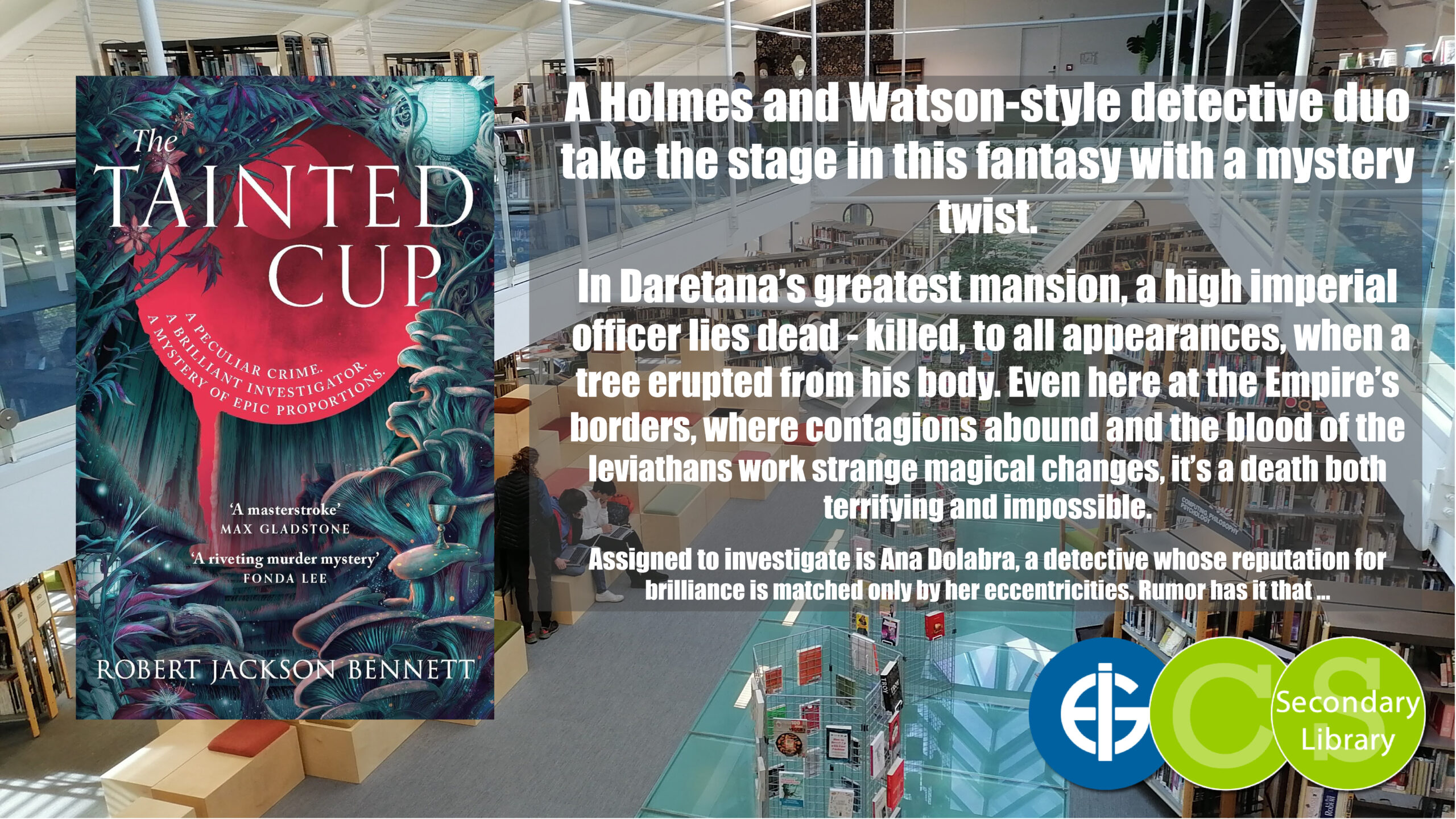 THE TAINTED CUP / Robert Jackson Bennett